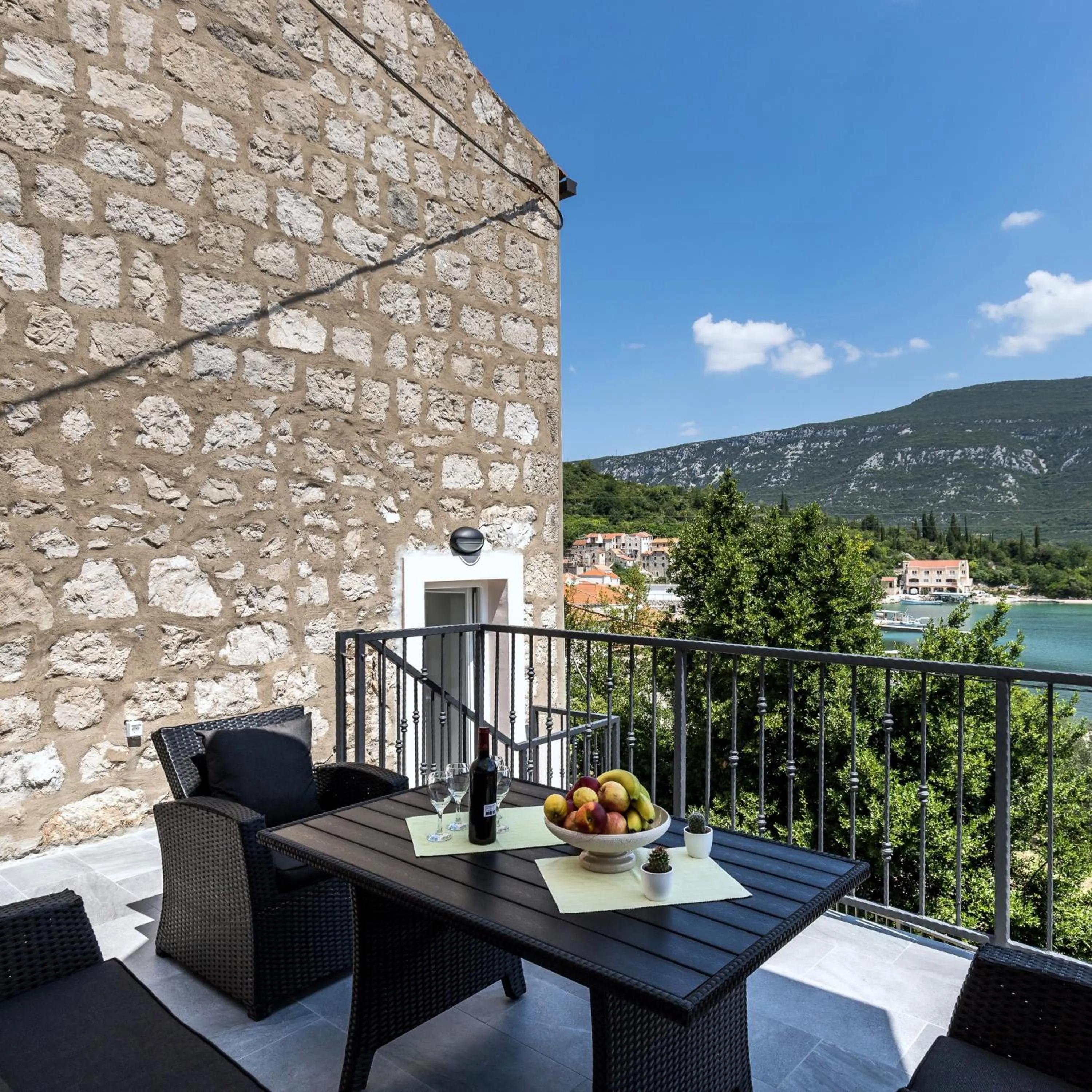 Balcony/Terrace in Holiday Home Monika