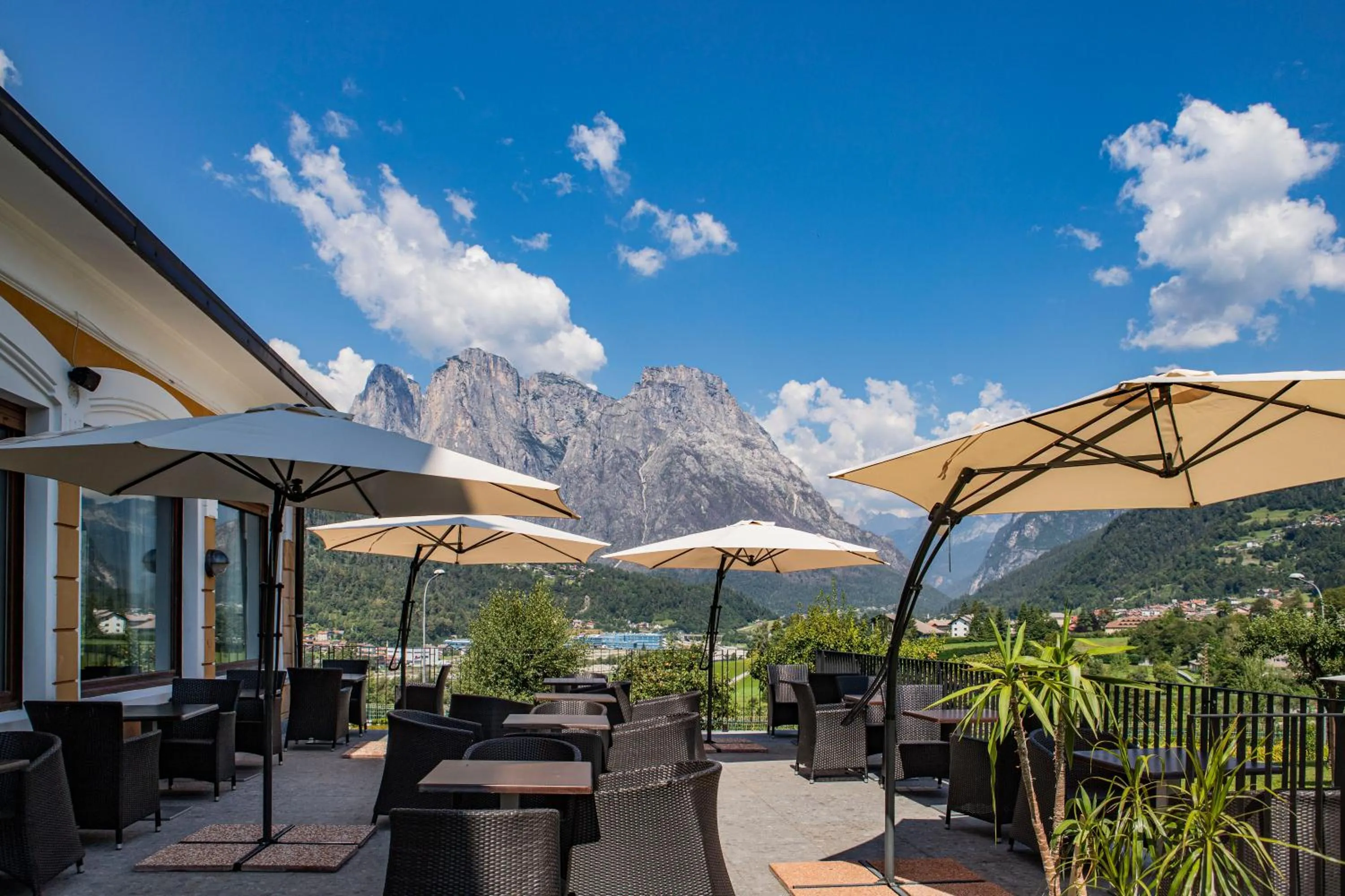 Garden in Hotel Villa Imperina