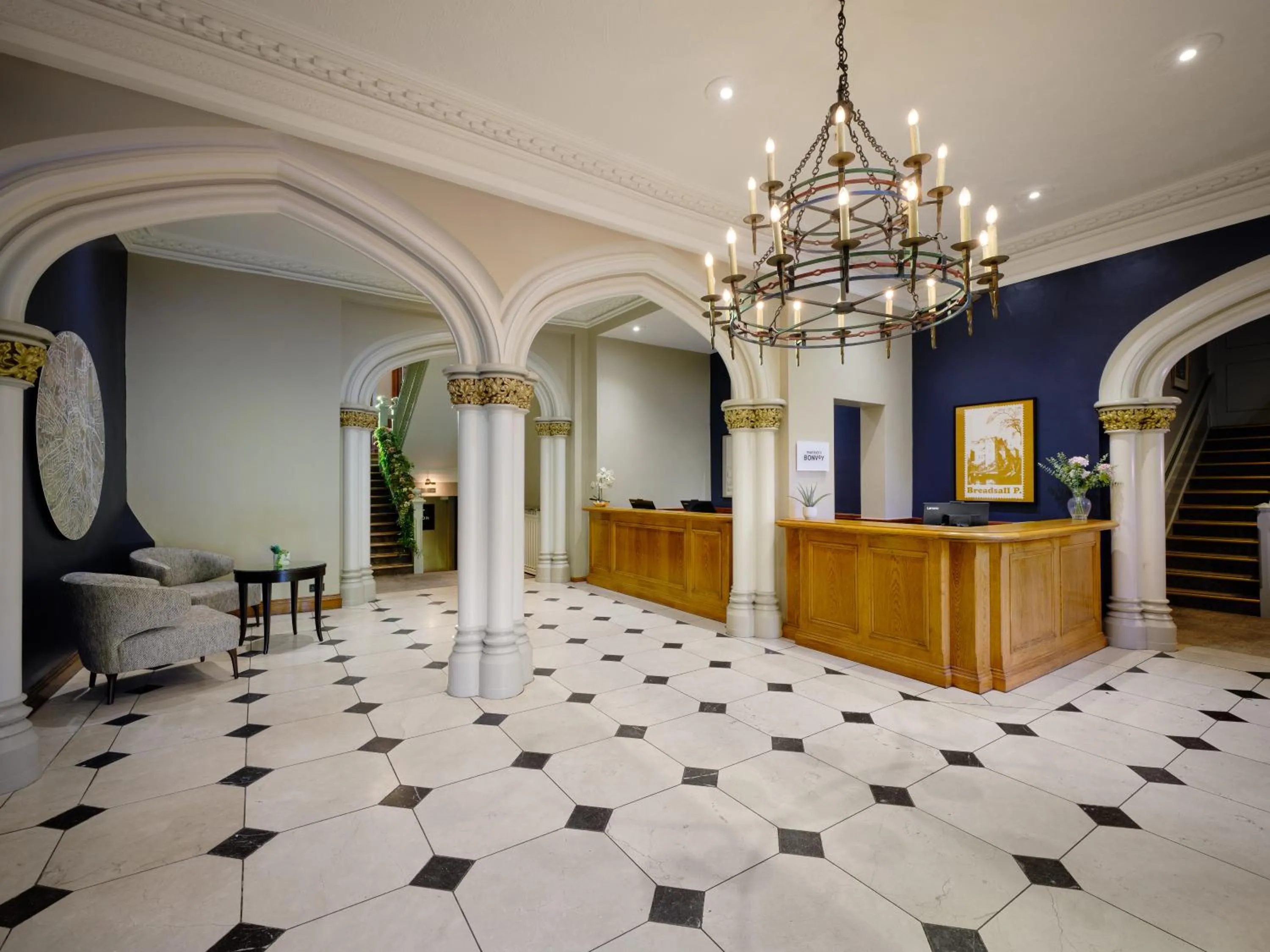 Lobby or reception in Delta Hotels by Marriott Breadsall Priory Country Club