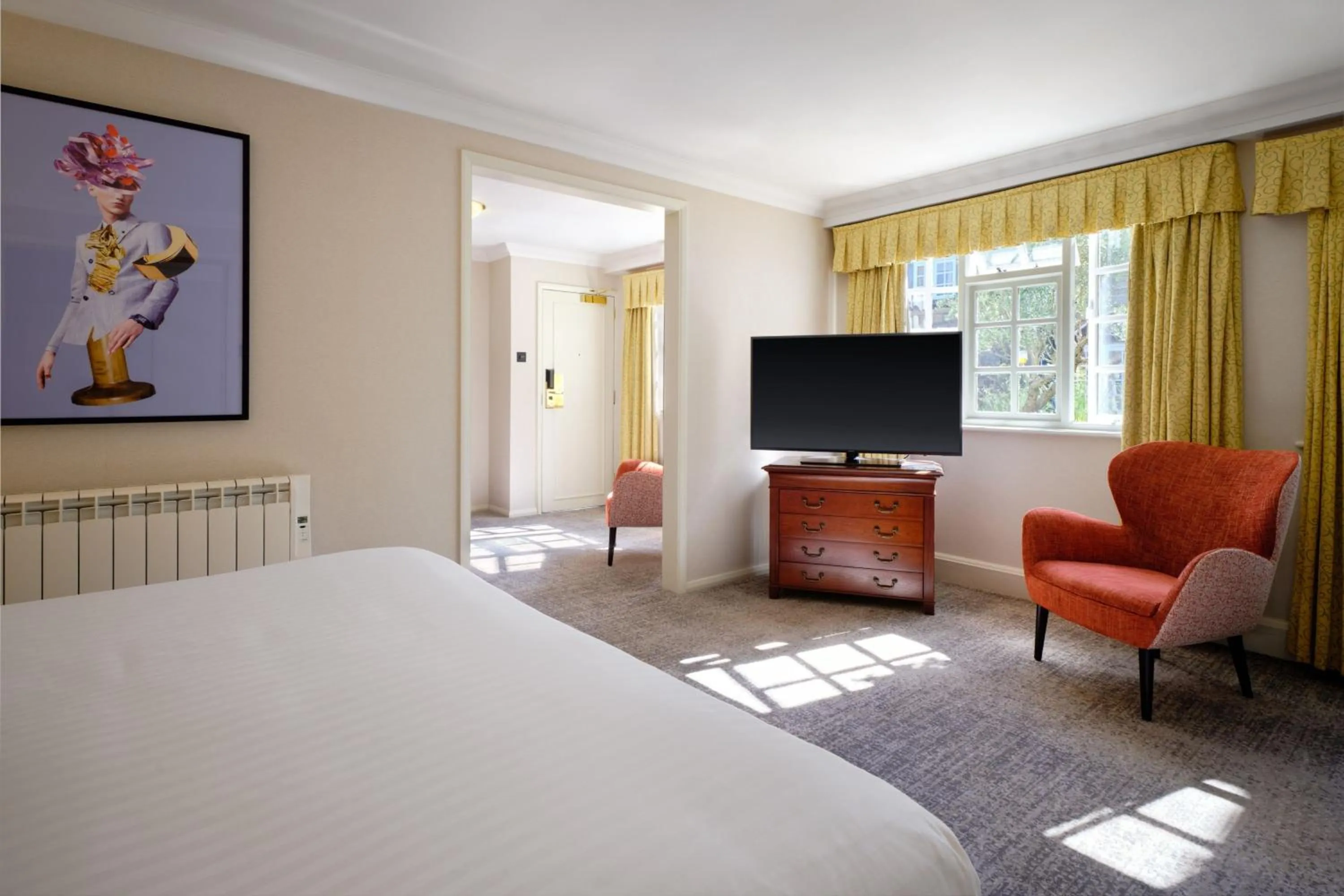 Photo of the whole room, Bed in Delta Hotels by Marriott Breadsall Priory Country Club