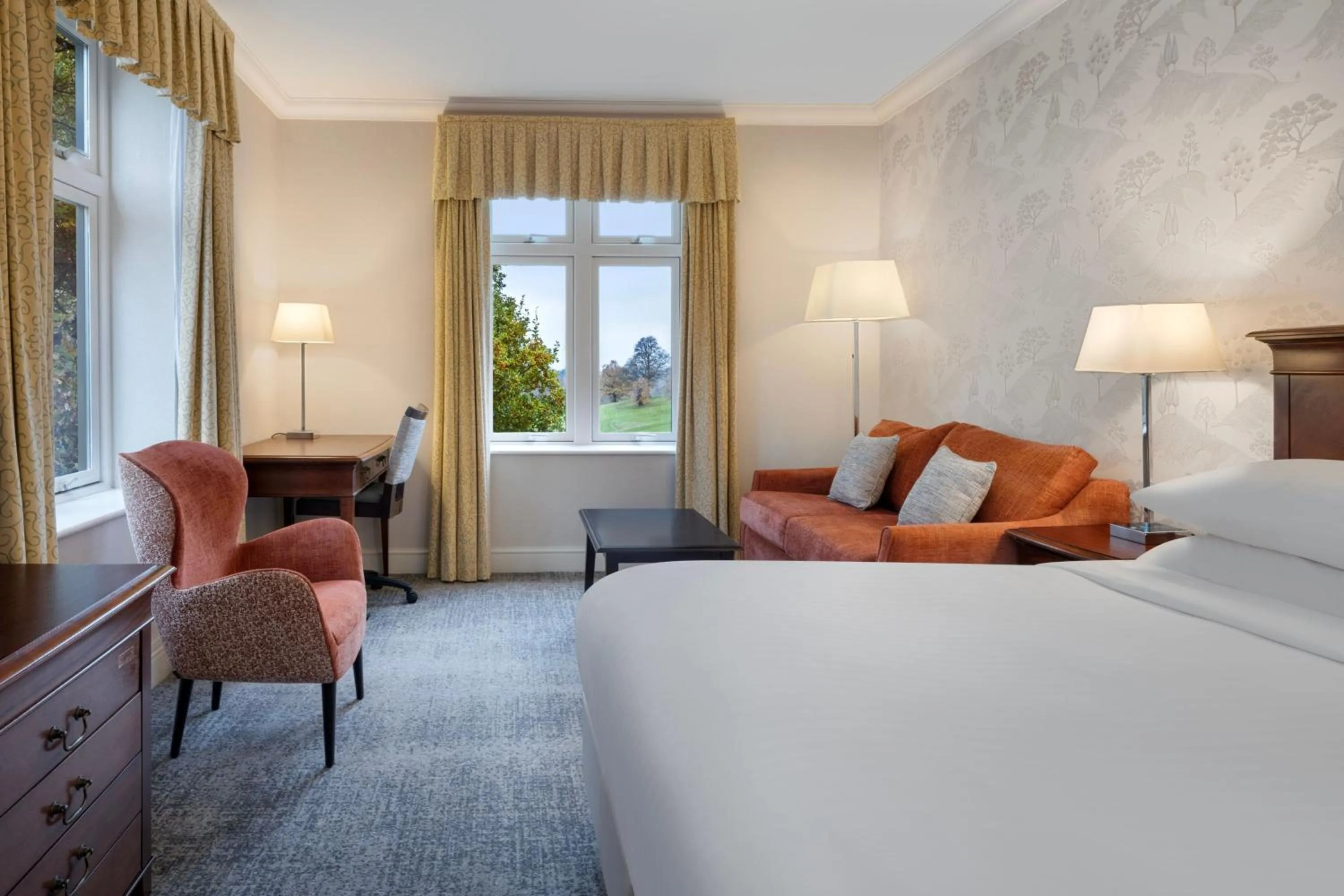 Photo of the whole room, Bed in Delta Hotels by Marriott Breadsall Priory Country Club