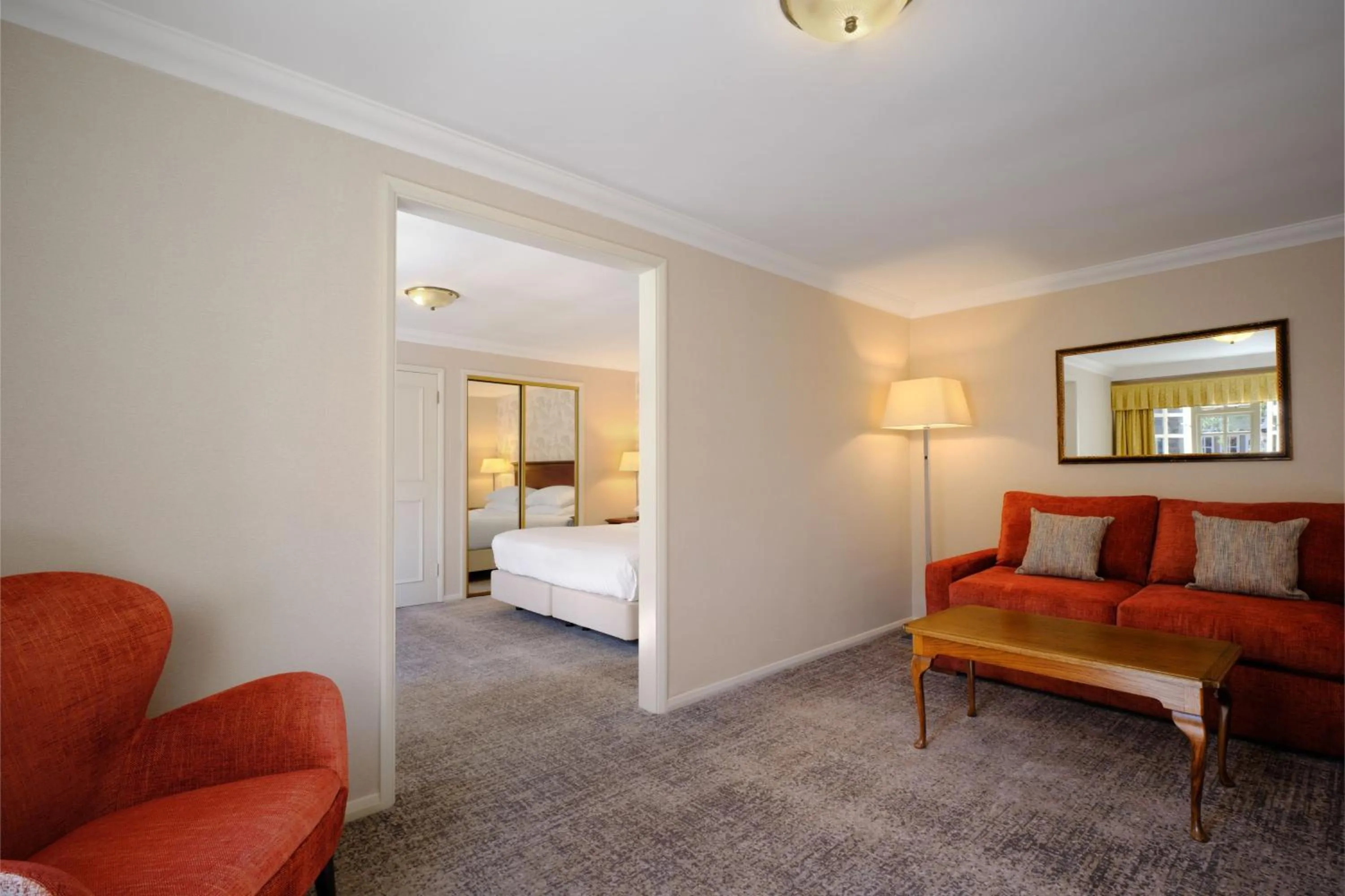 Photo of the whole room, Bed in Delta Hotels by Marriott Breadsall Priory Country Club