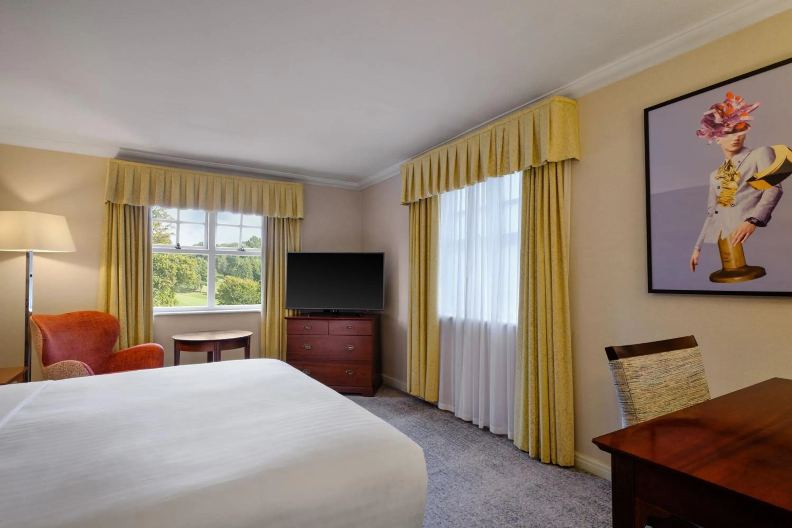 Photo of the whole room, Bed in Delta Hotels by Marriott Breadsall Priory Country Club