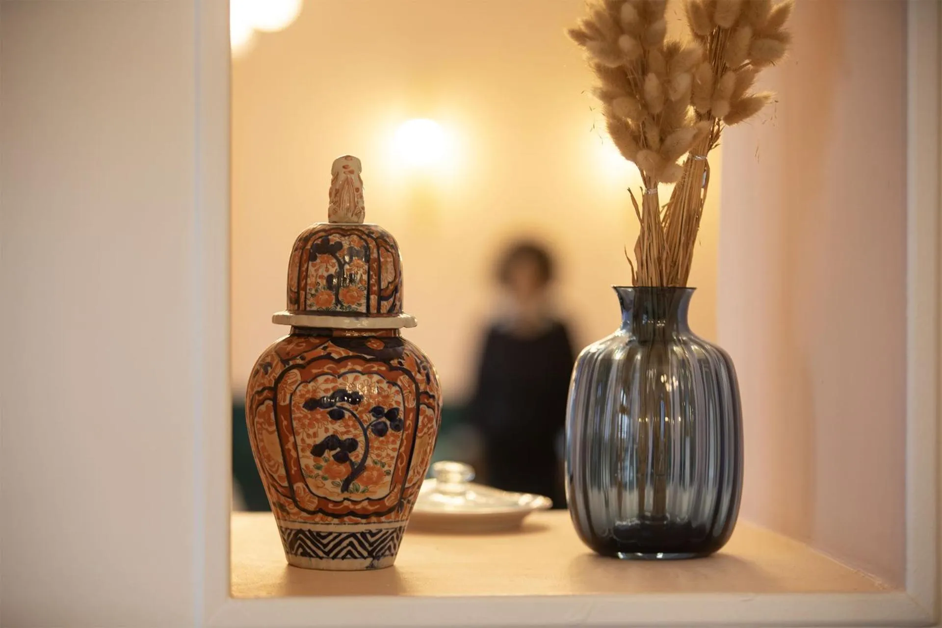 Decorative detail in Grand Hôtel Saint-Aignan