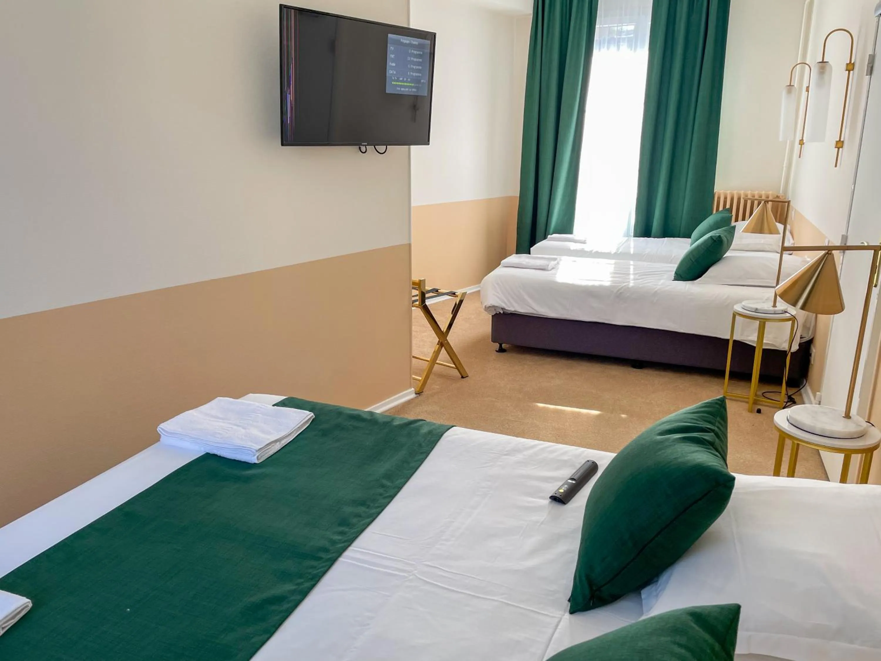 Bed in Grand Hôtel Saint-Aignan