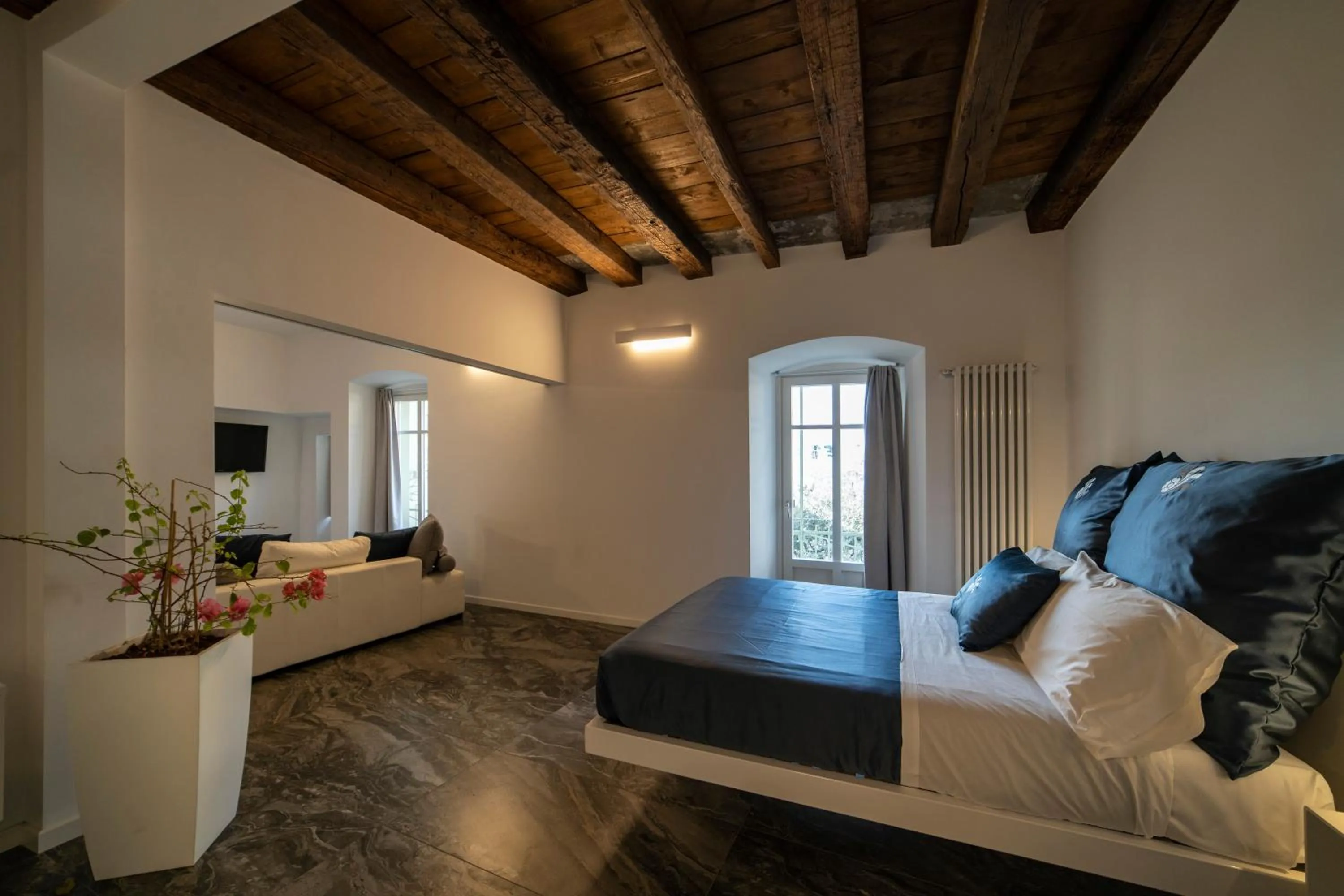 Photo of the whole room, Bed in Albergo Diffuso Vulcano Village