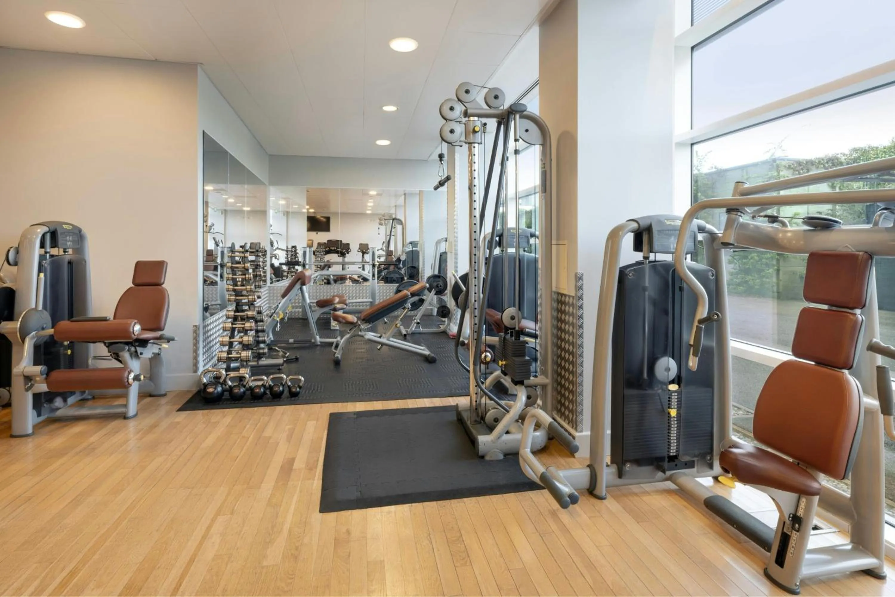 Fitness centre/facilities in Leicester Marriott Hotel