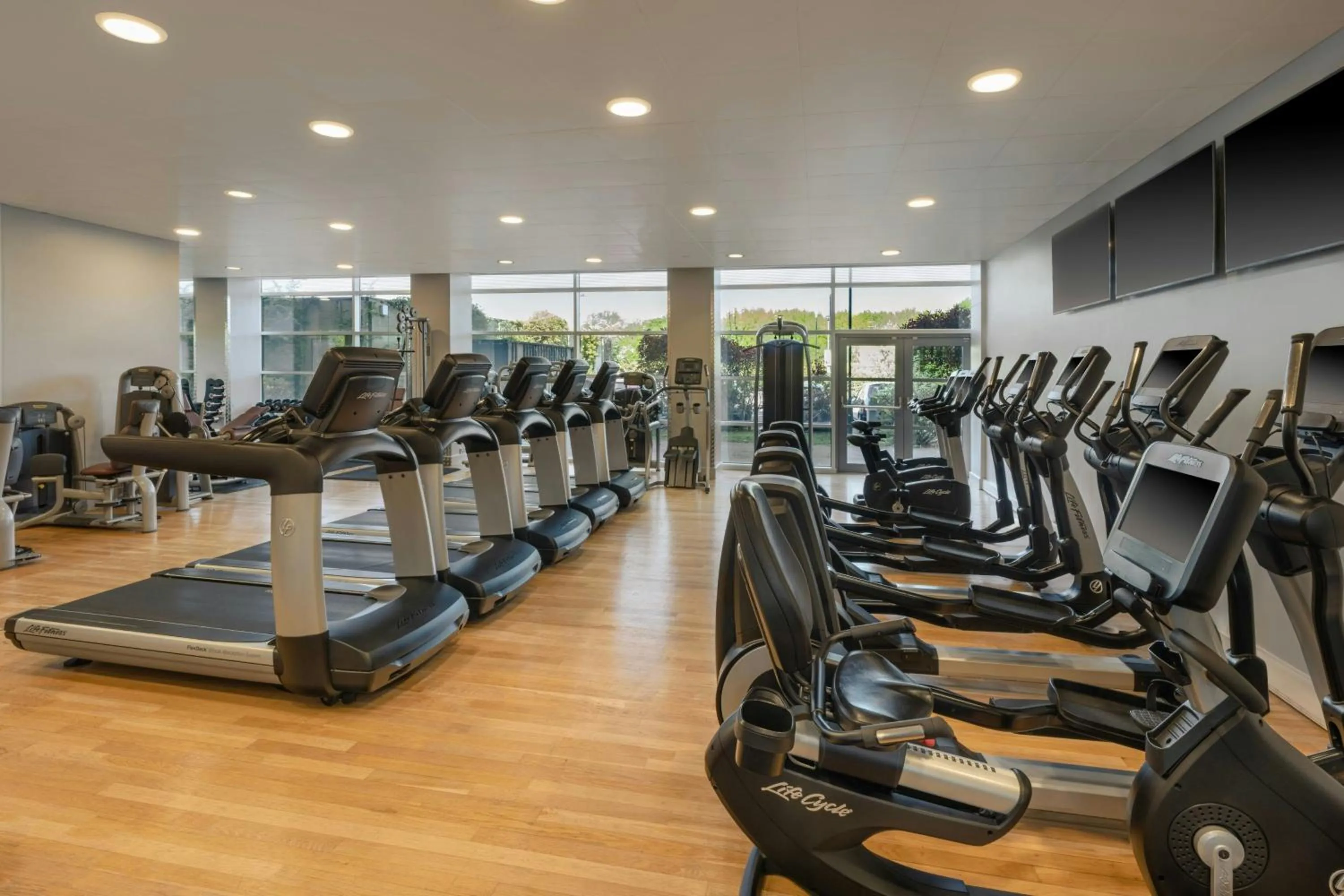 Fitness centre/facilities in Leicester Marriott Hotel
