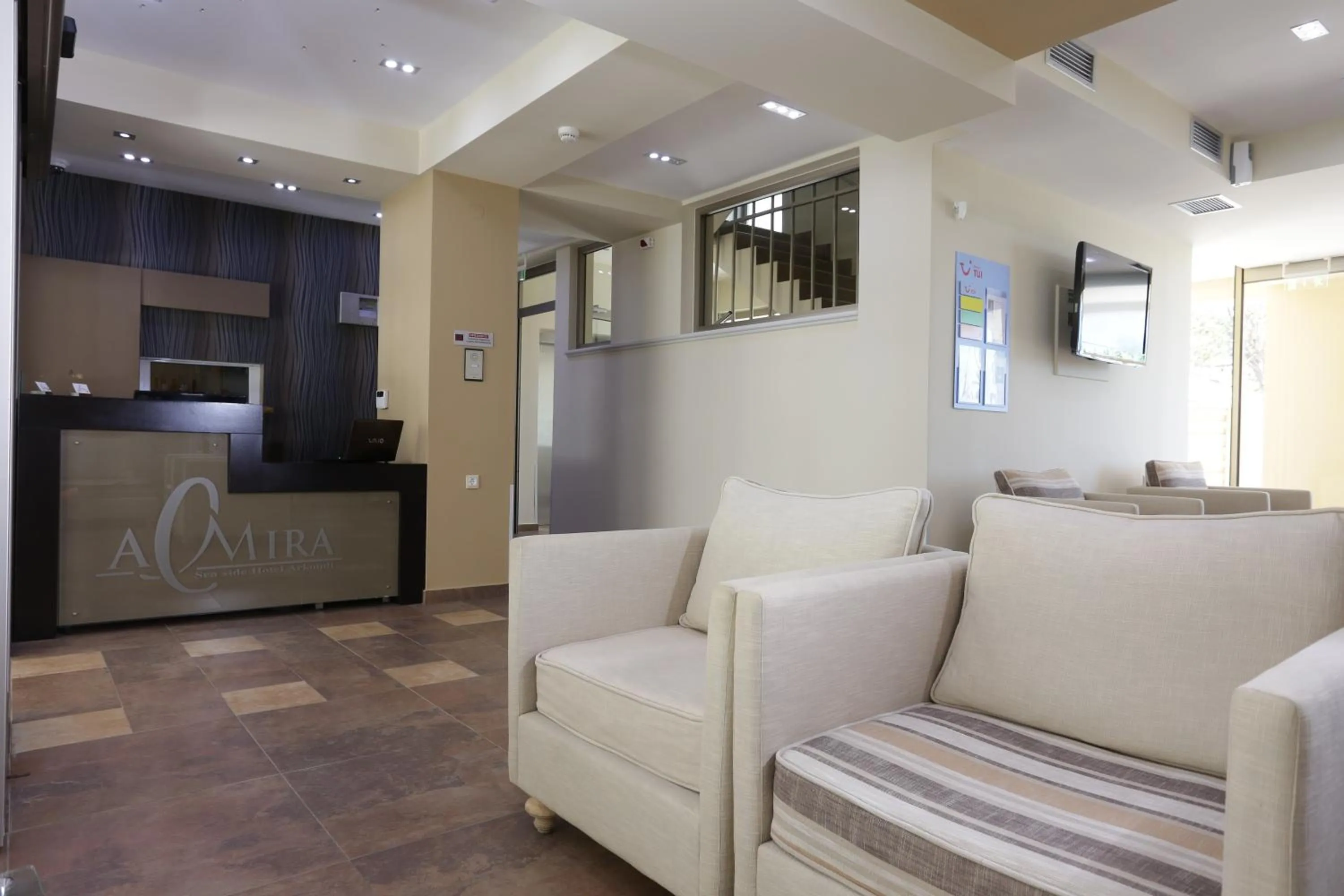 Lobby or reception in Almira Hotel