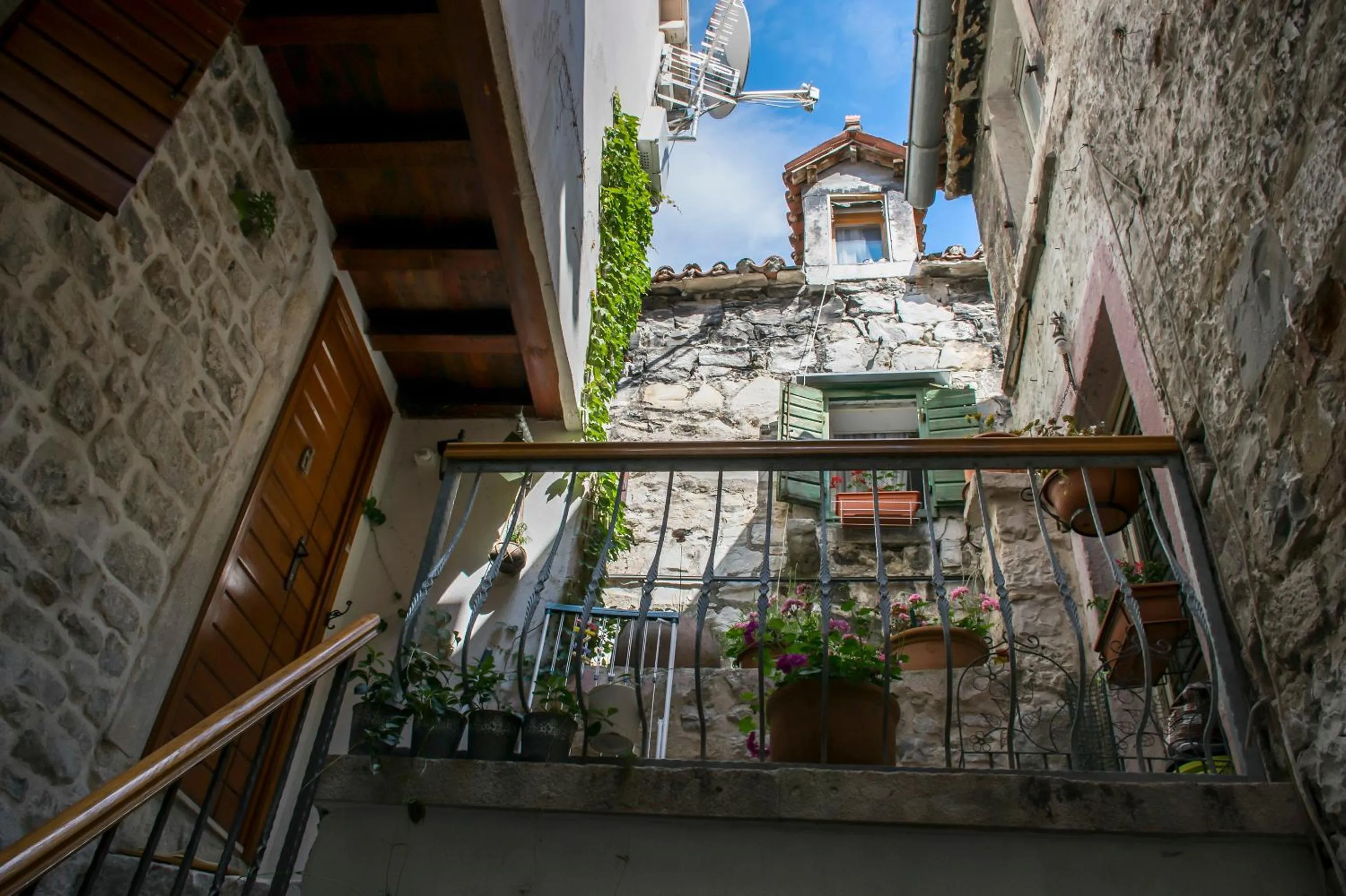 Balcony/Terrace in Apartments Salvezani