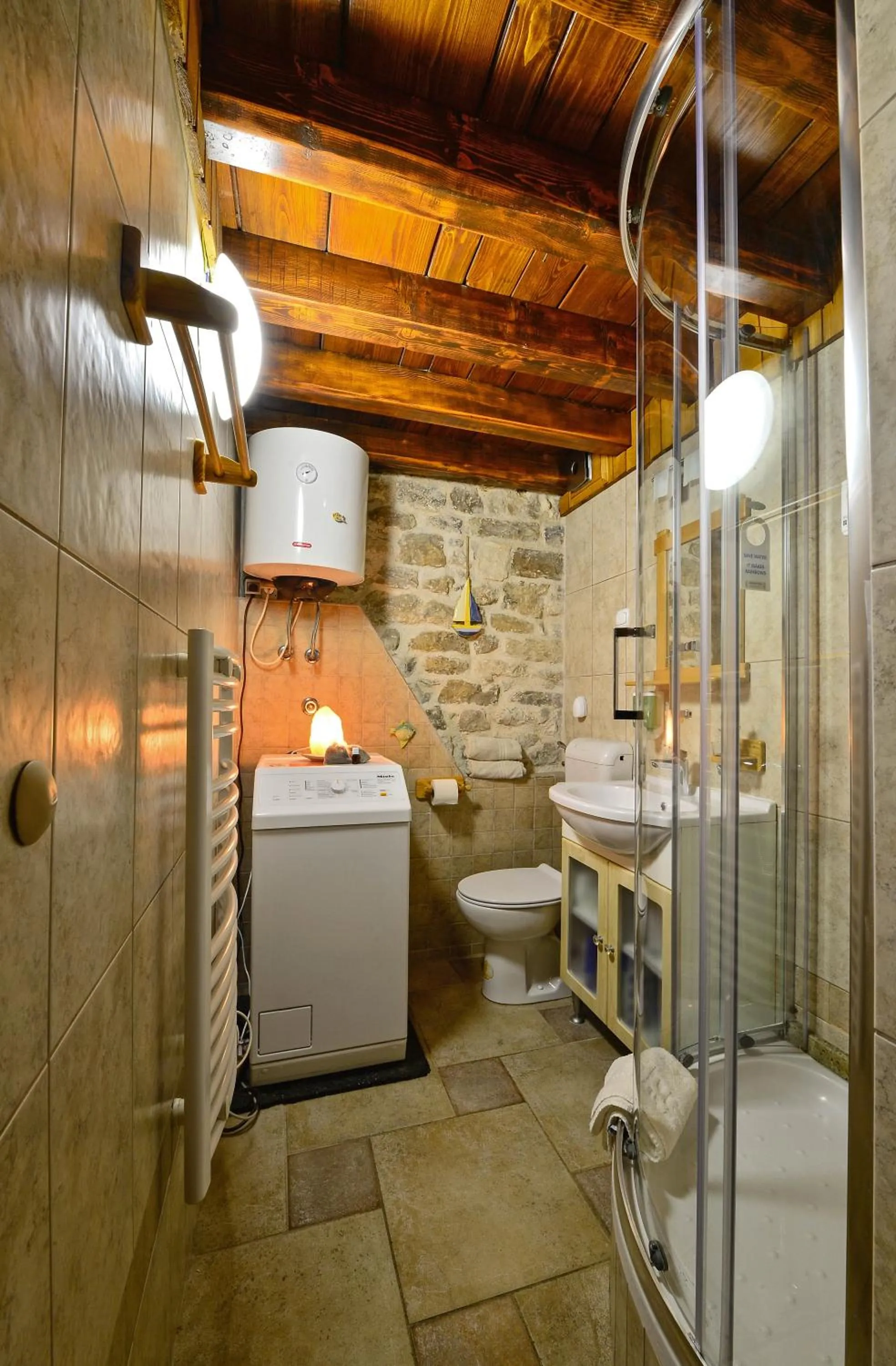Bathroom in Apartments Salvezani