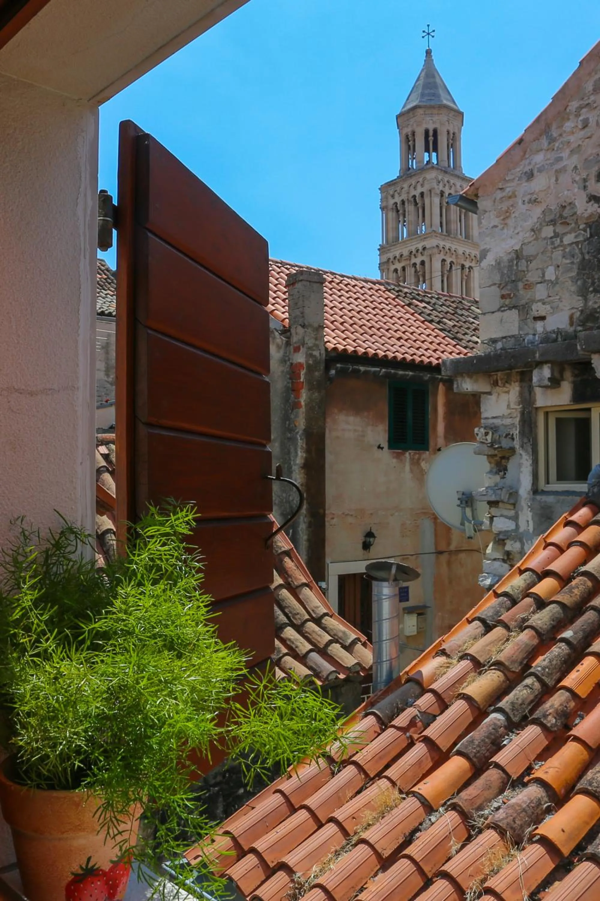 City view in Apartments Salvezani