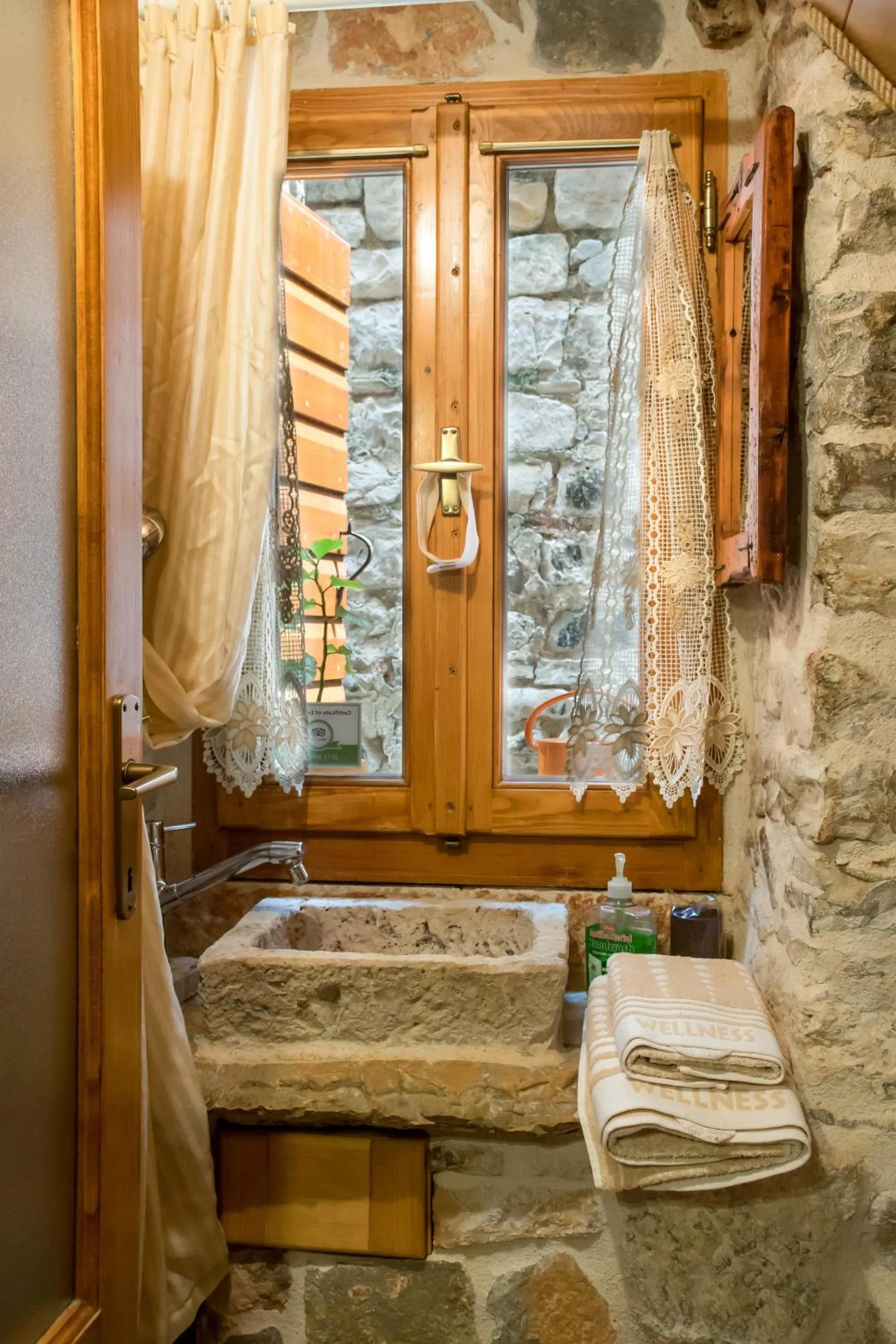 Bathroom in Apartments Salvezani