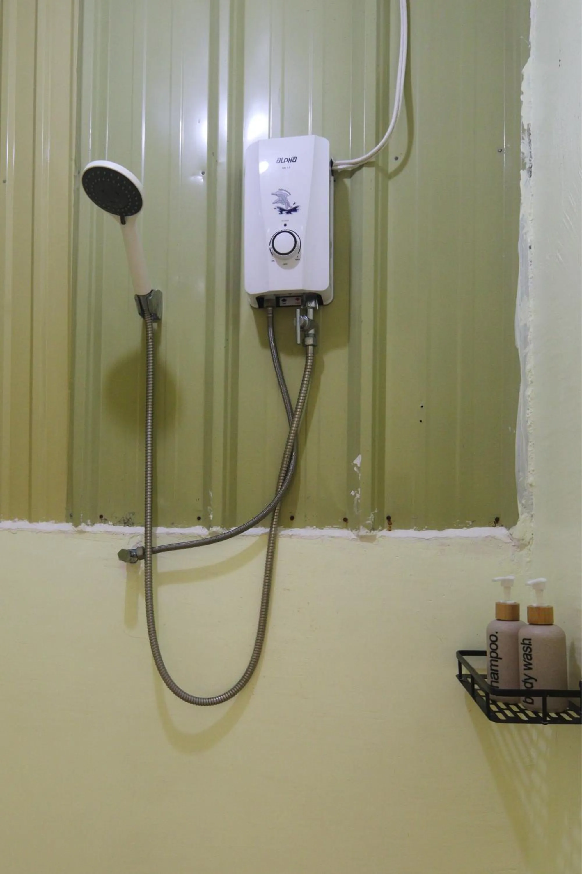 Shower in Aloha Hostel Siargao