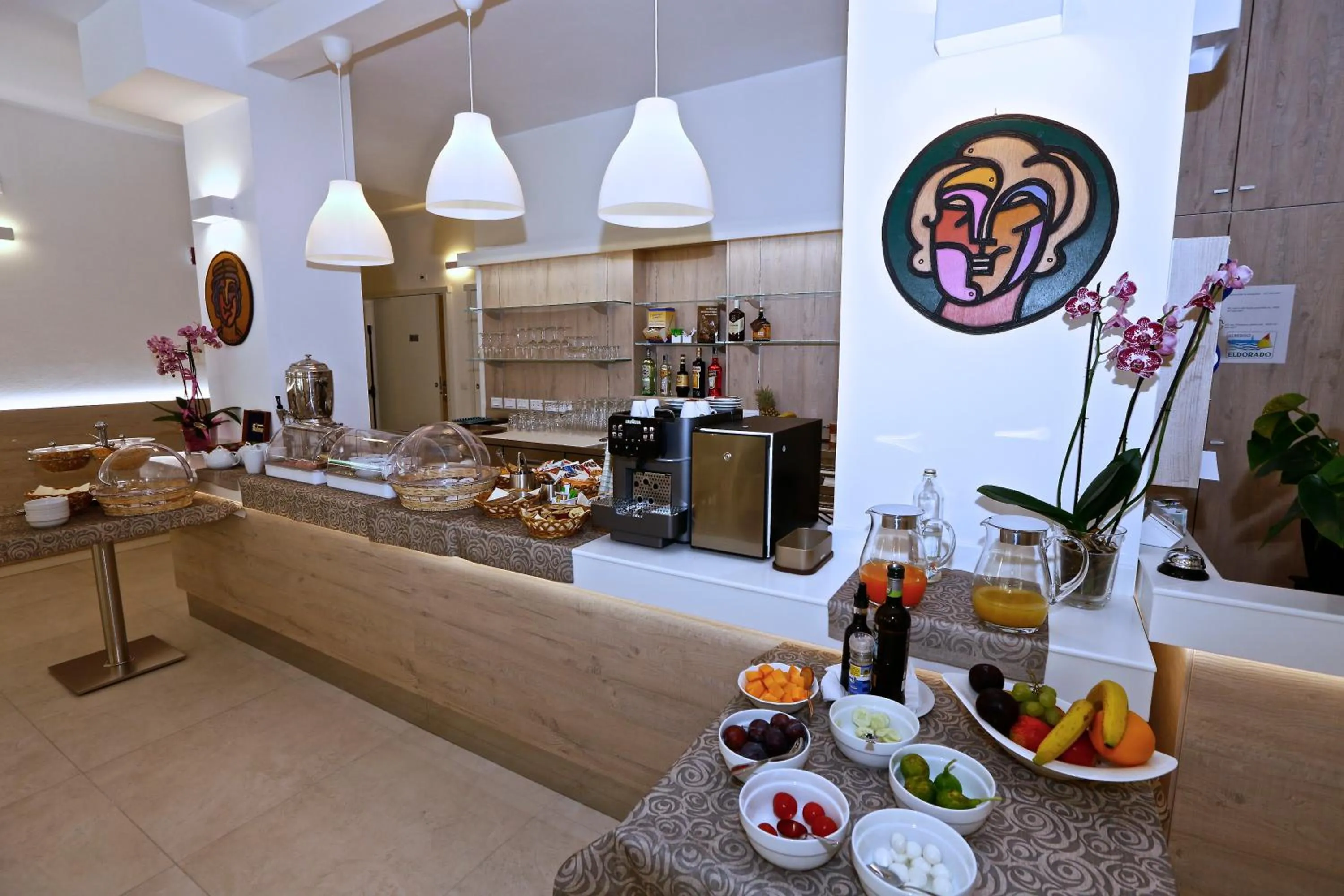 Buffet breakfast in Hotel Eldorado, Depandance & Apartments