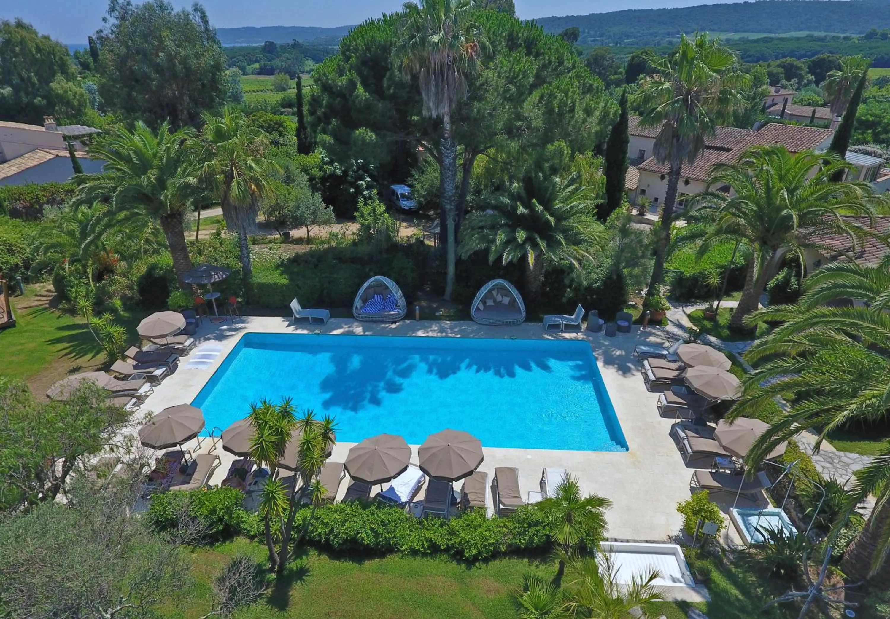 Bird's eye view in Hotel La Garbine
