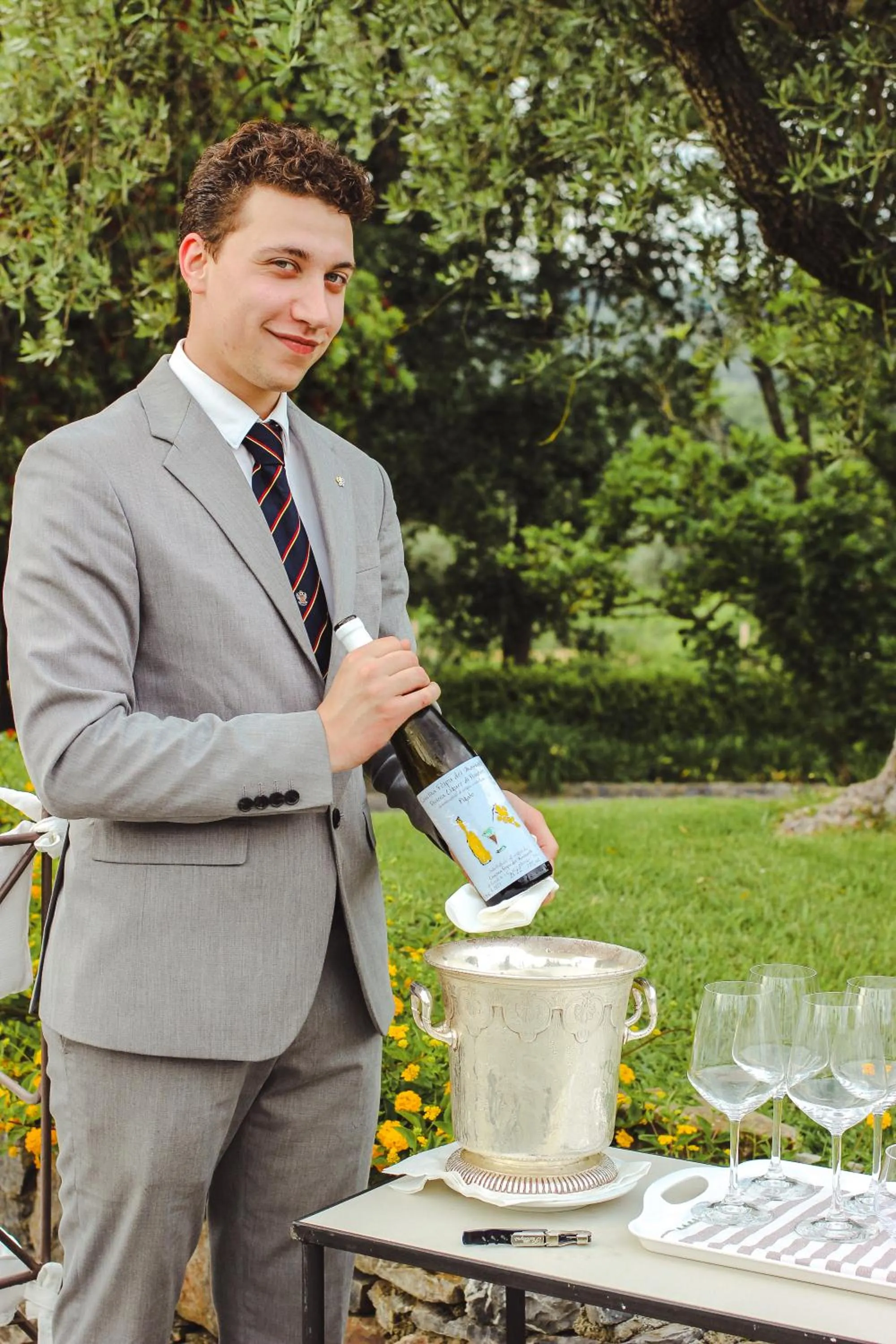 Lounge or bar in La Meridiana ReIais & Chateaux