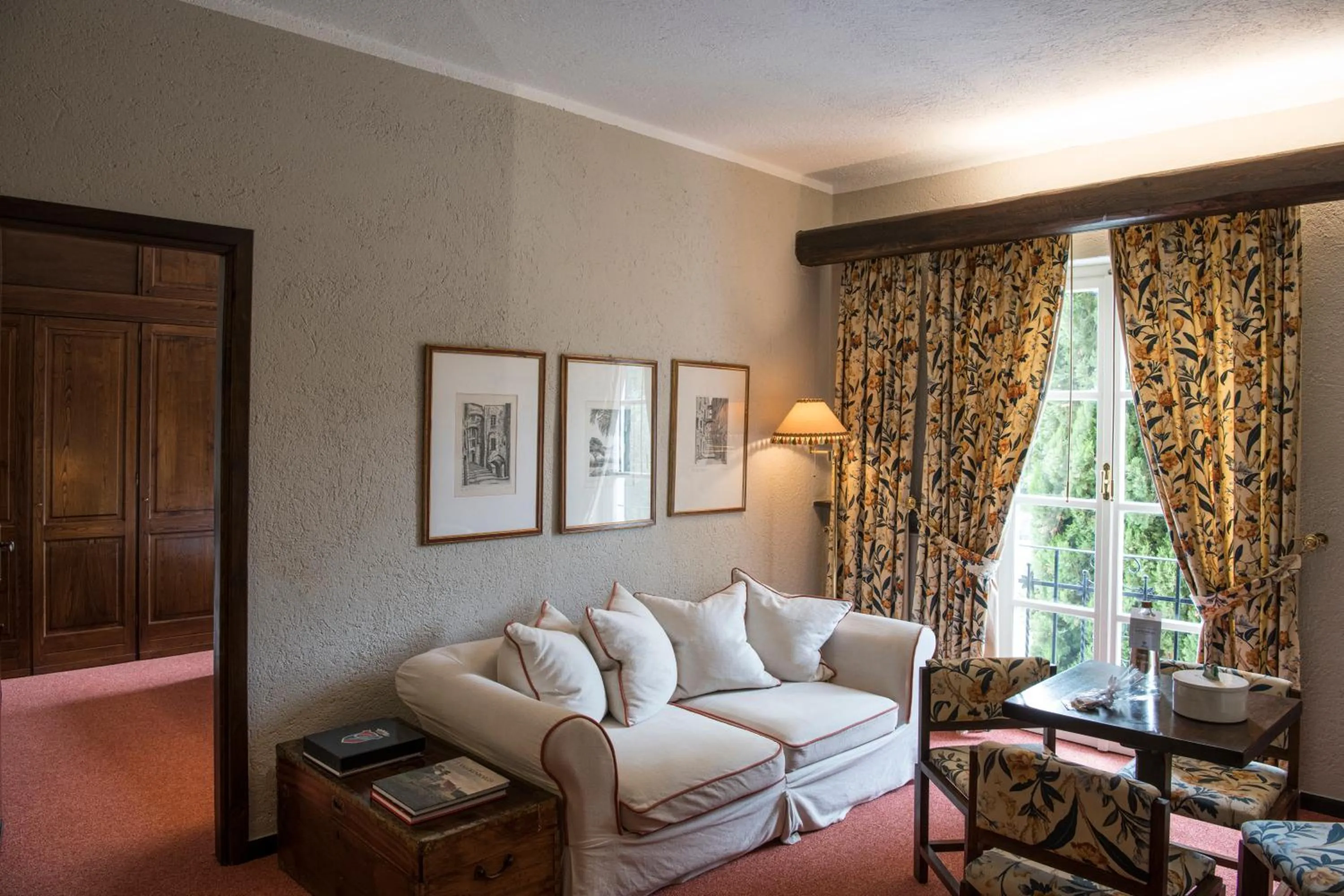 Living room in La Meridiana ReIais & Chateaux