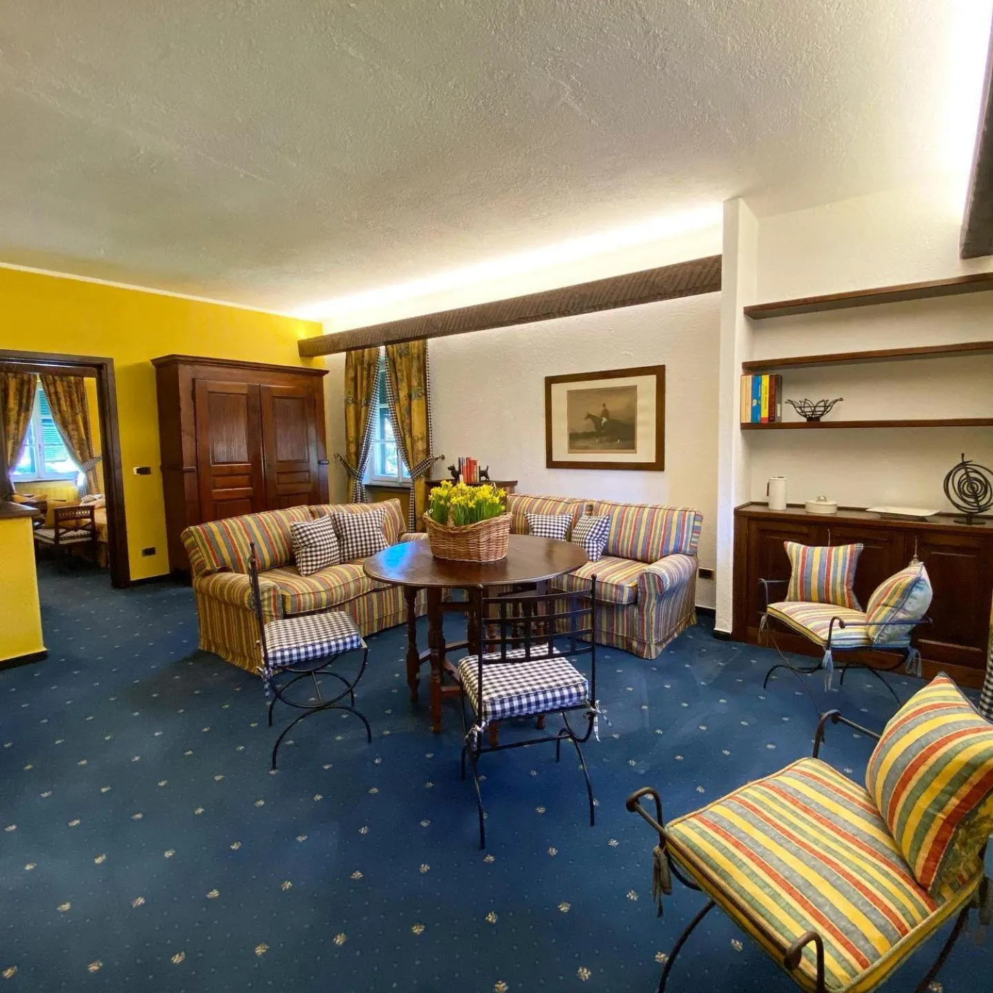 Living room in La Meridiana ReIais & Chateaux