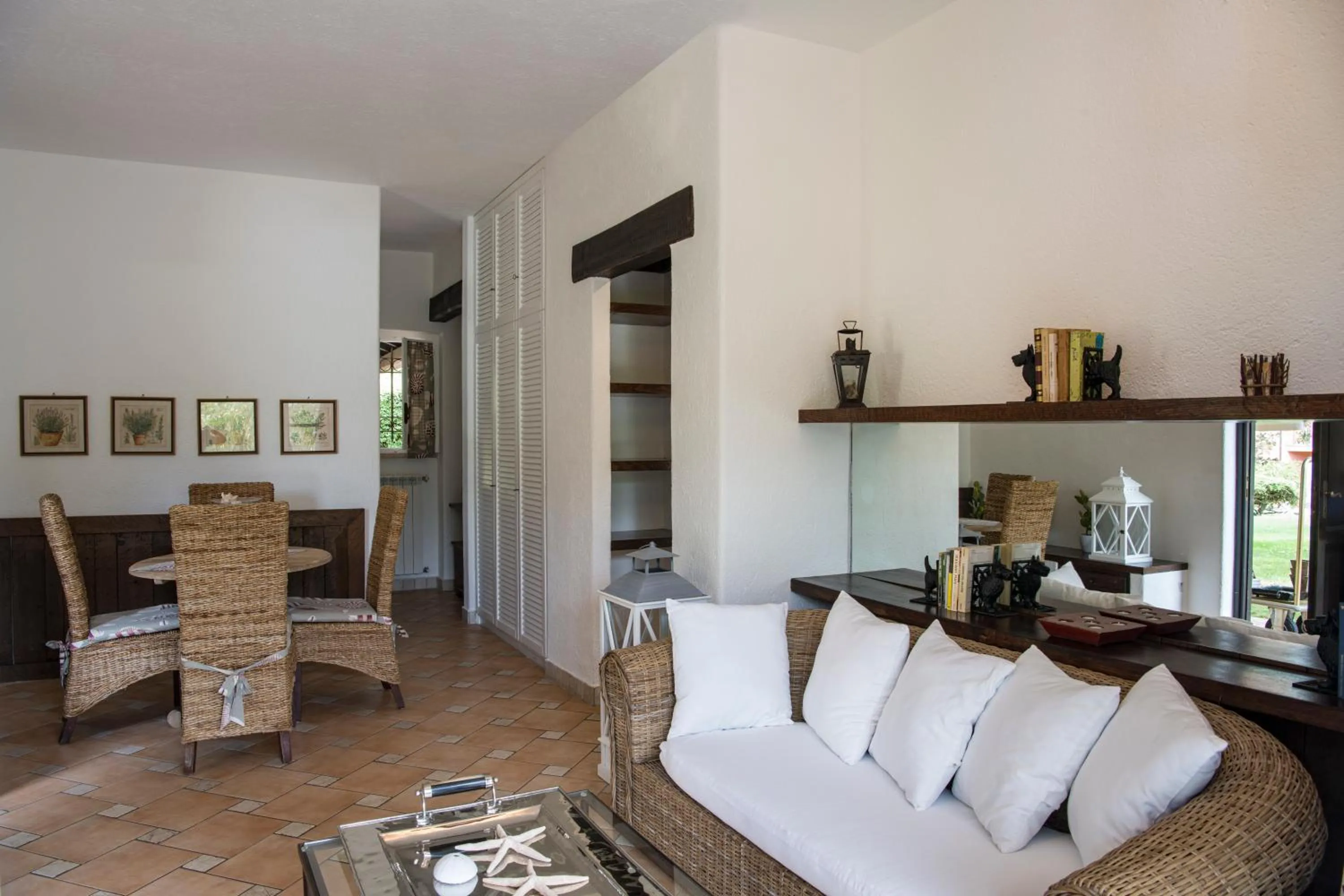 Living room in La Meridiana ReIais & Chateaux