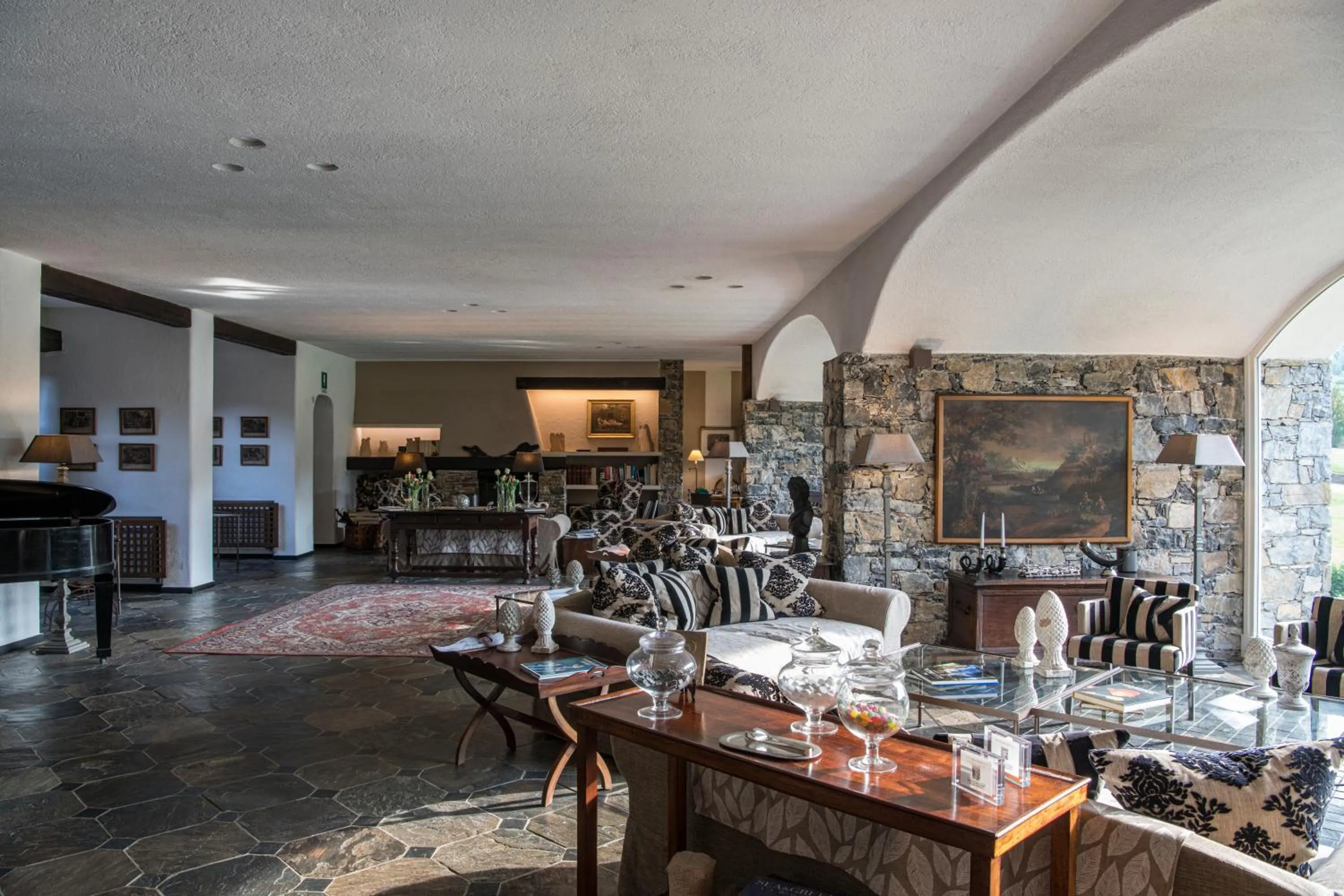 Lobby or reception in La Meridiana ReIais & Chateaux