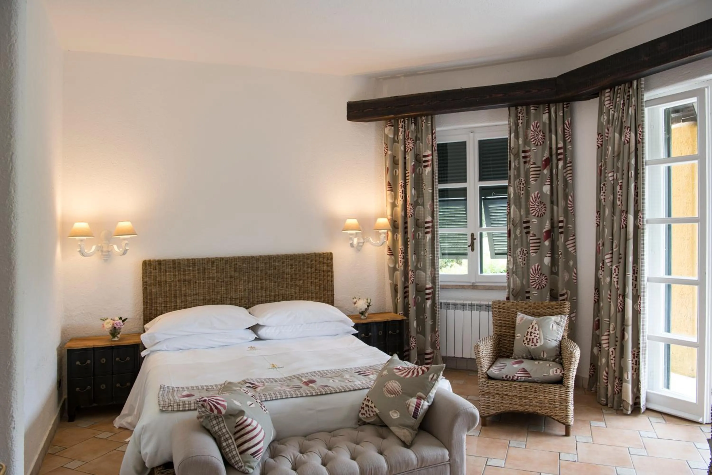 Bedroom, Bed in La Meridiana ReIais & Chateaux