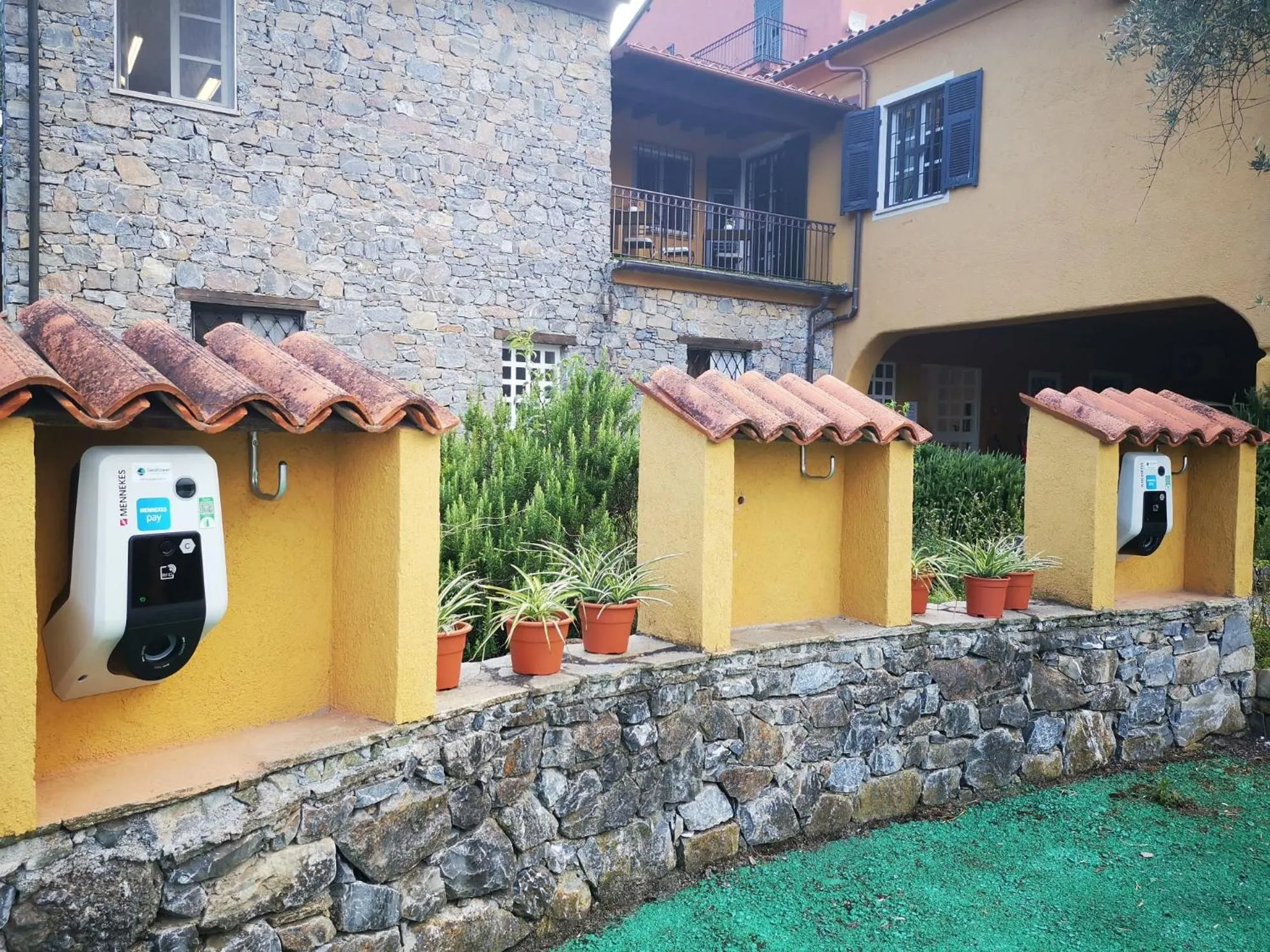 Parking in La Meridiana ReIais & Chateaux