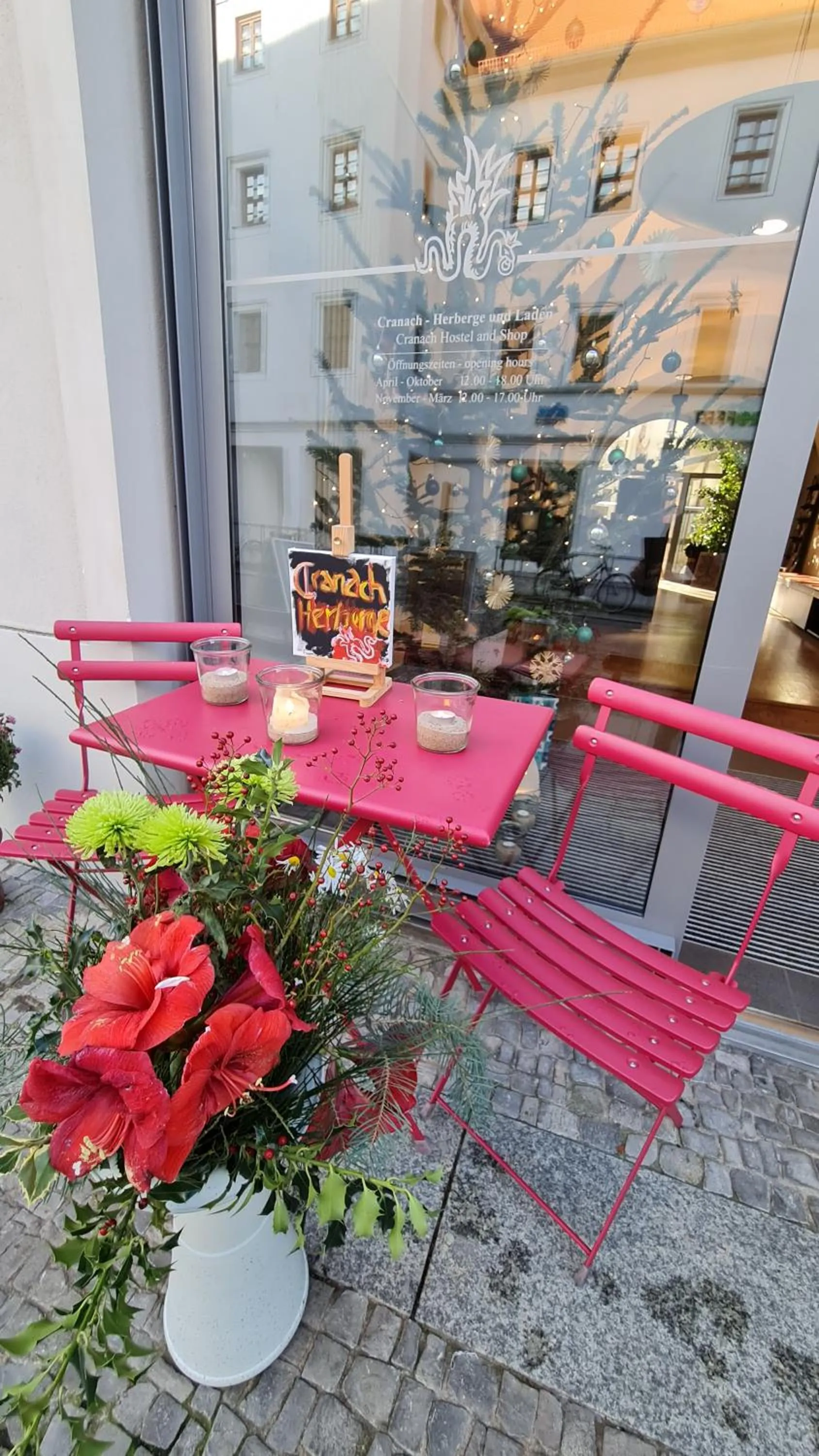 Facade/entrance in Hotel Cranach-Herberge City Centre