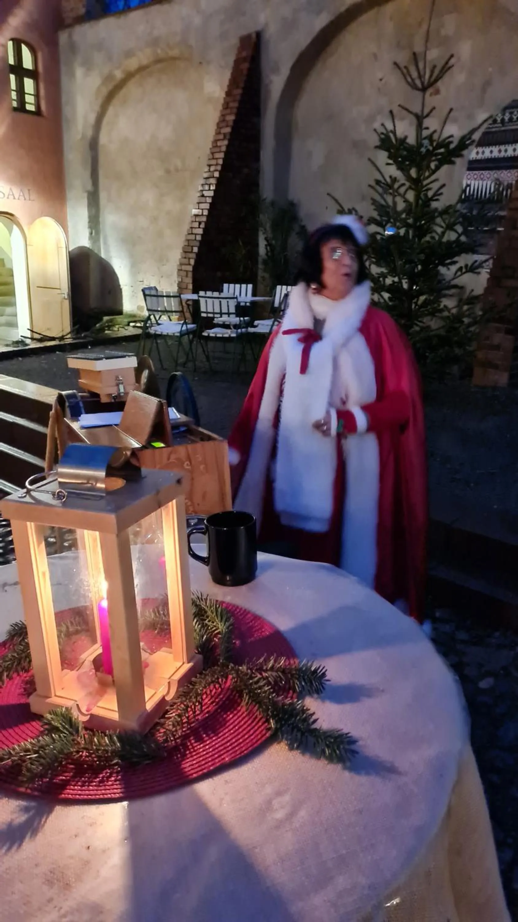 Patio in Hotel Cranach-Herberge City Centre