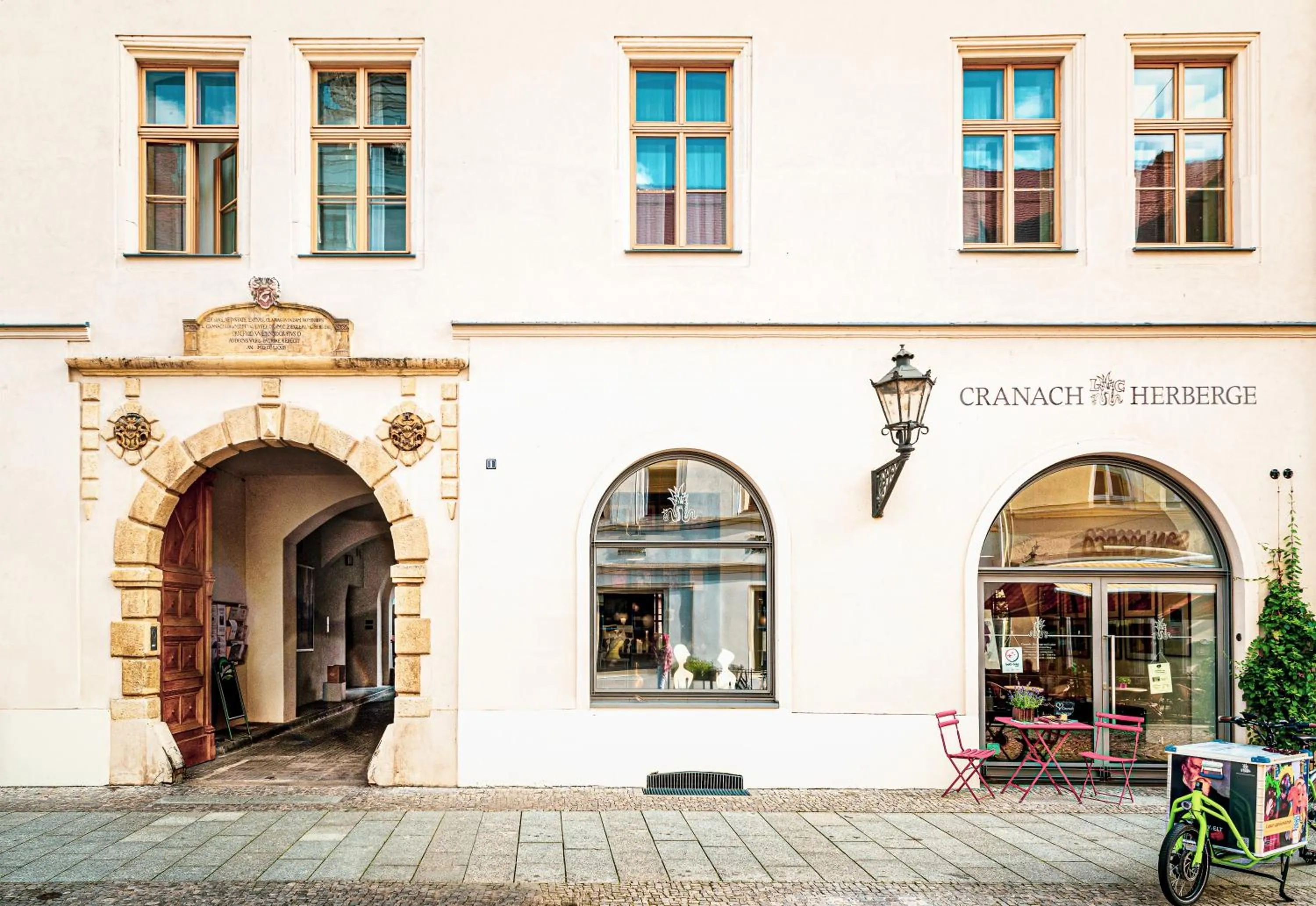 Property building in Hotel Cranach-Herberge City Centre
