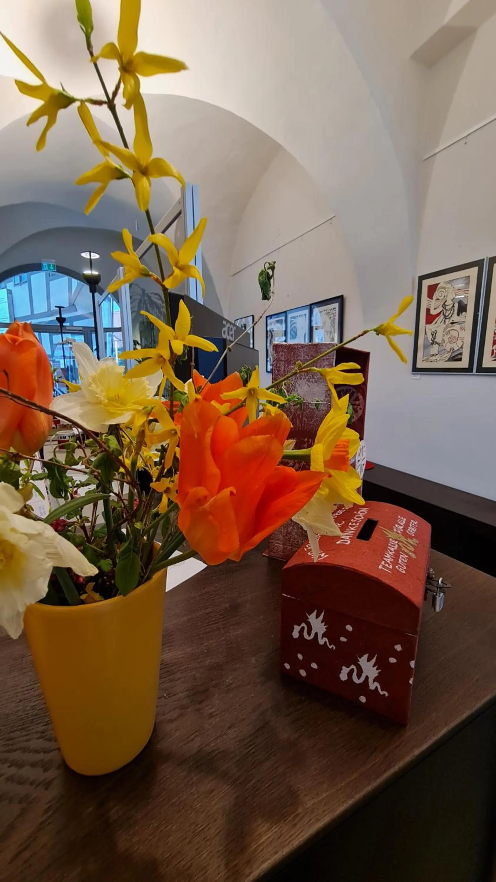 Lobby or reception in Hotel Cranach-Herberge City Centre