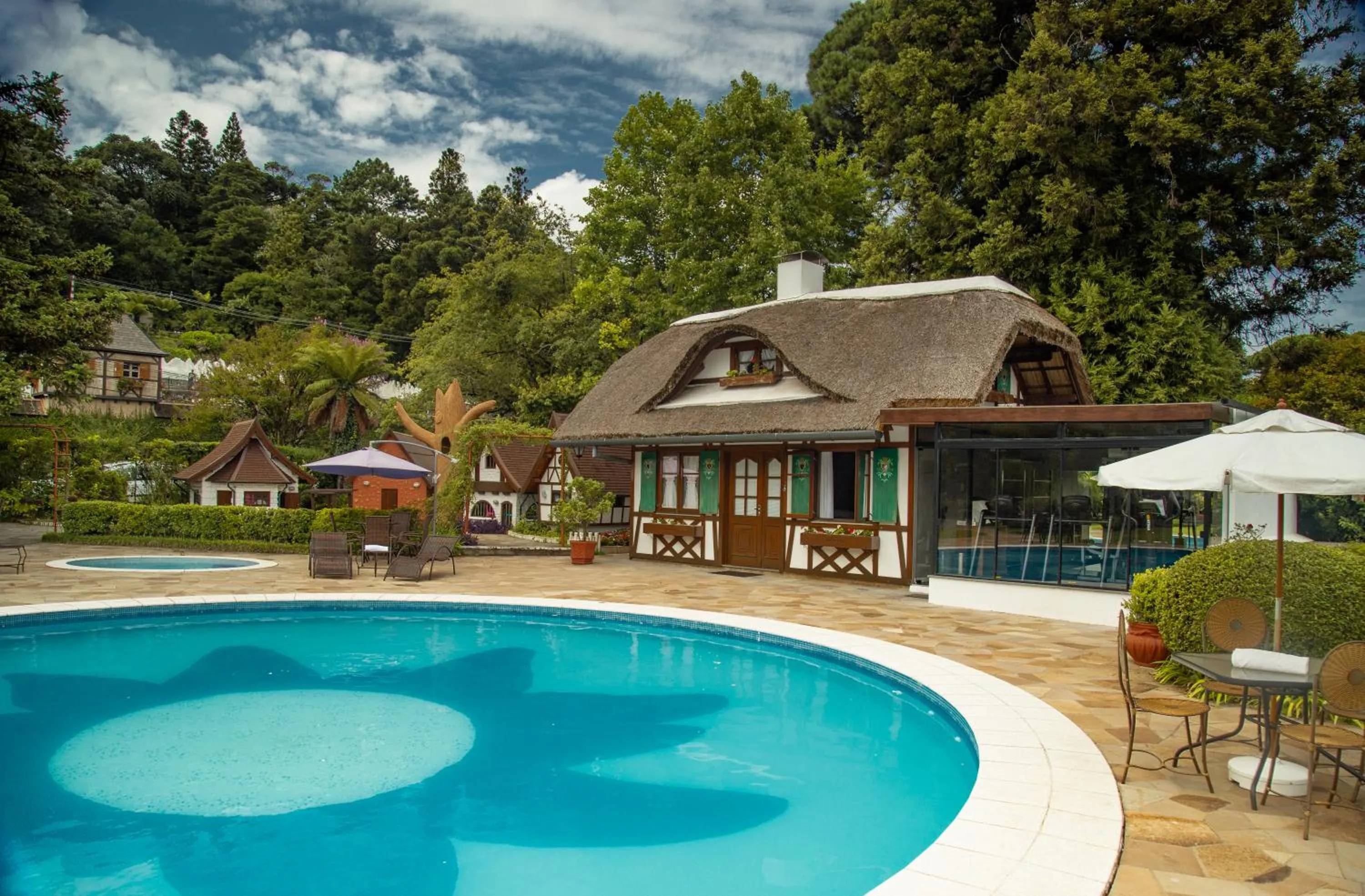 Pool view in Hotel Ritta Höppner