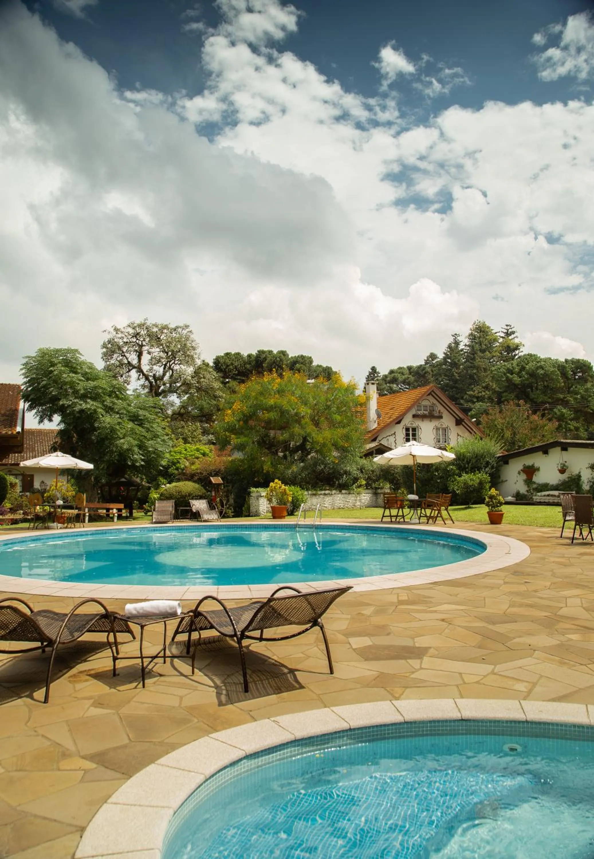 Pool view in Hotel Ritta Höppner