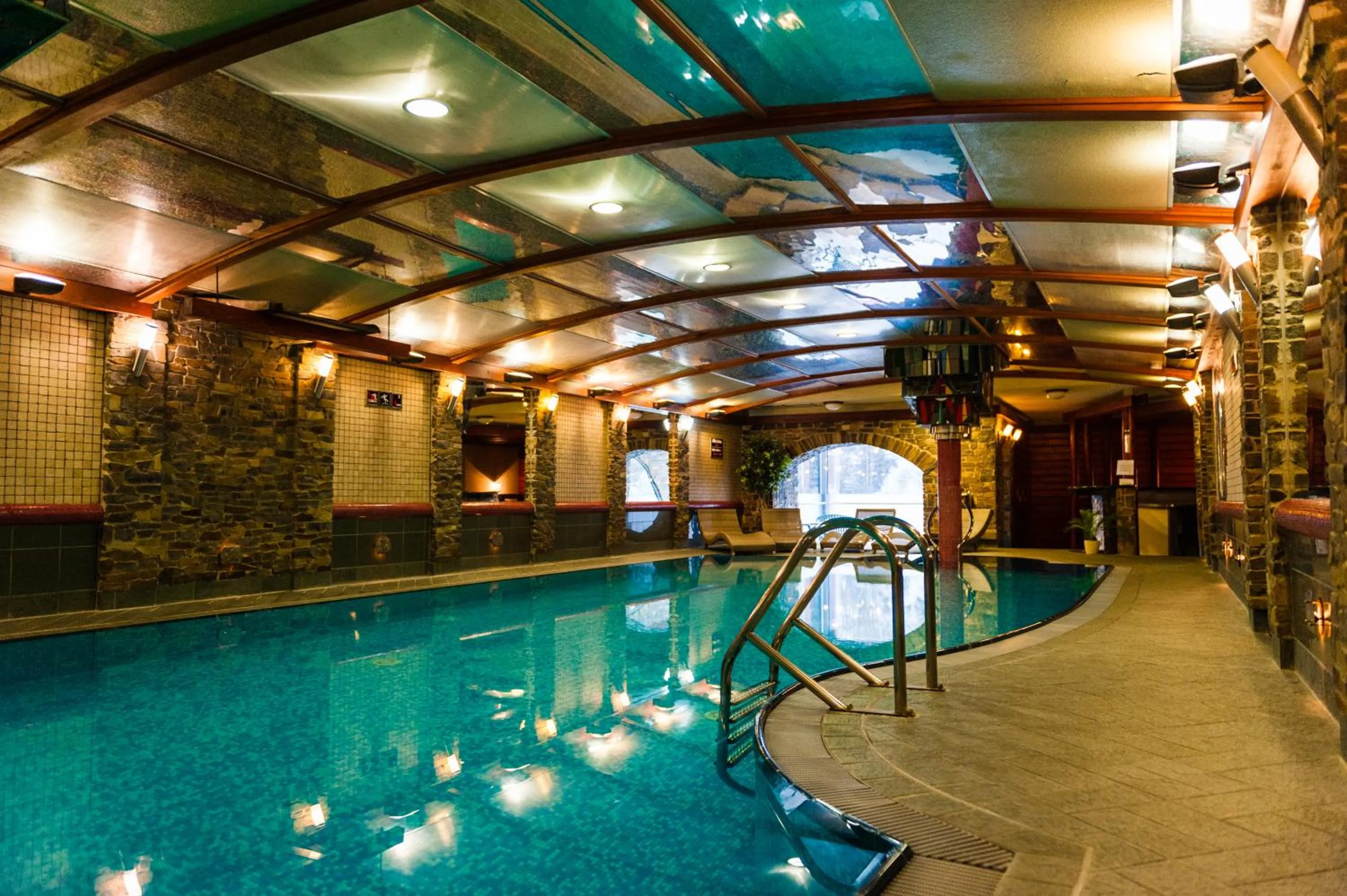 Swimming pool in Hotel Áčko