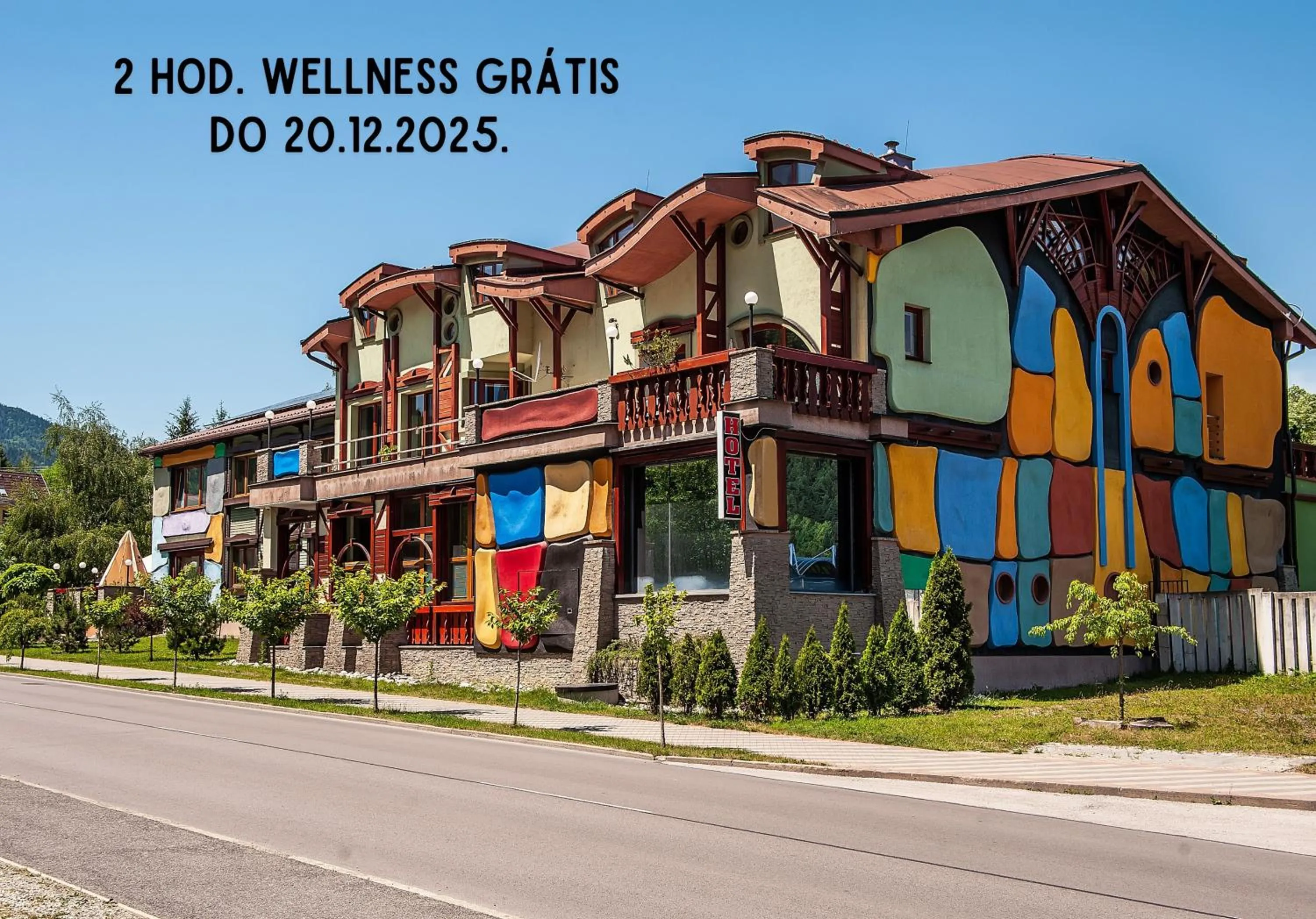 Property building in Hotel Áčko