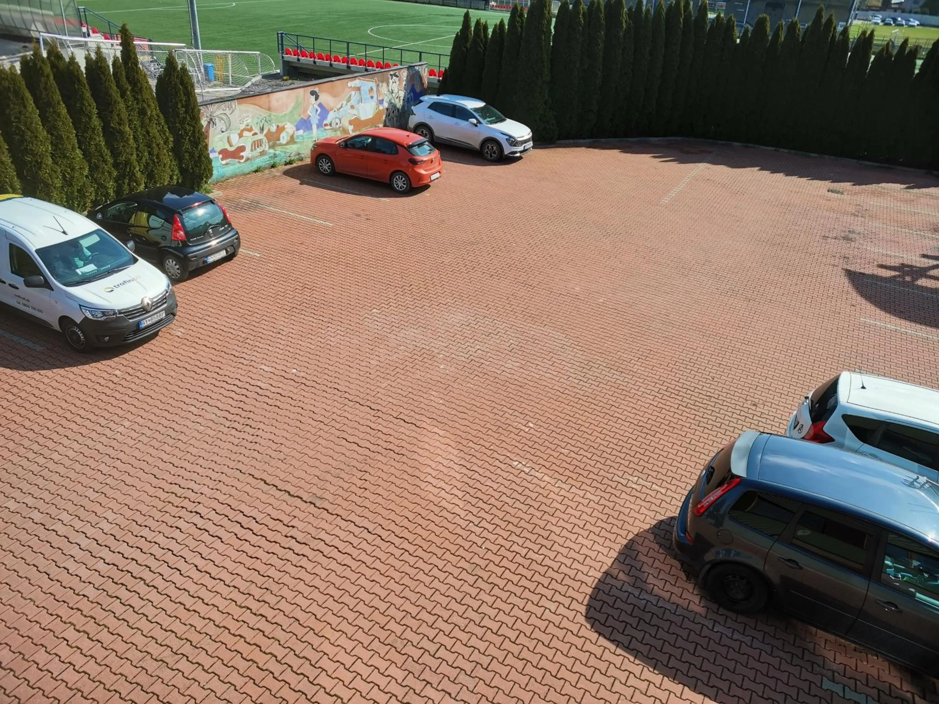 Parking in Hotel Áčko