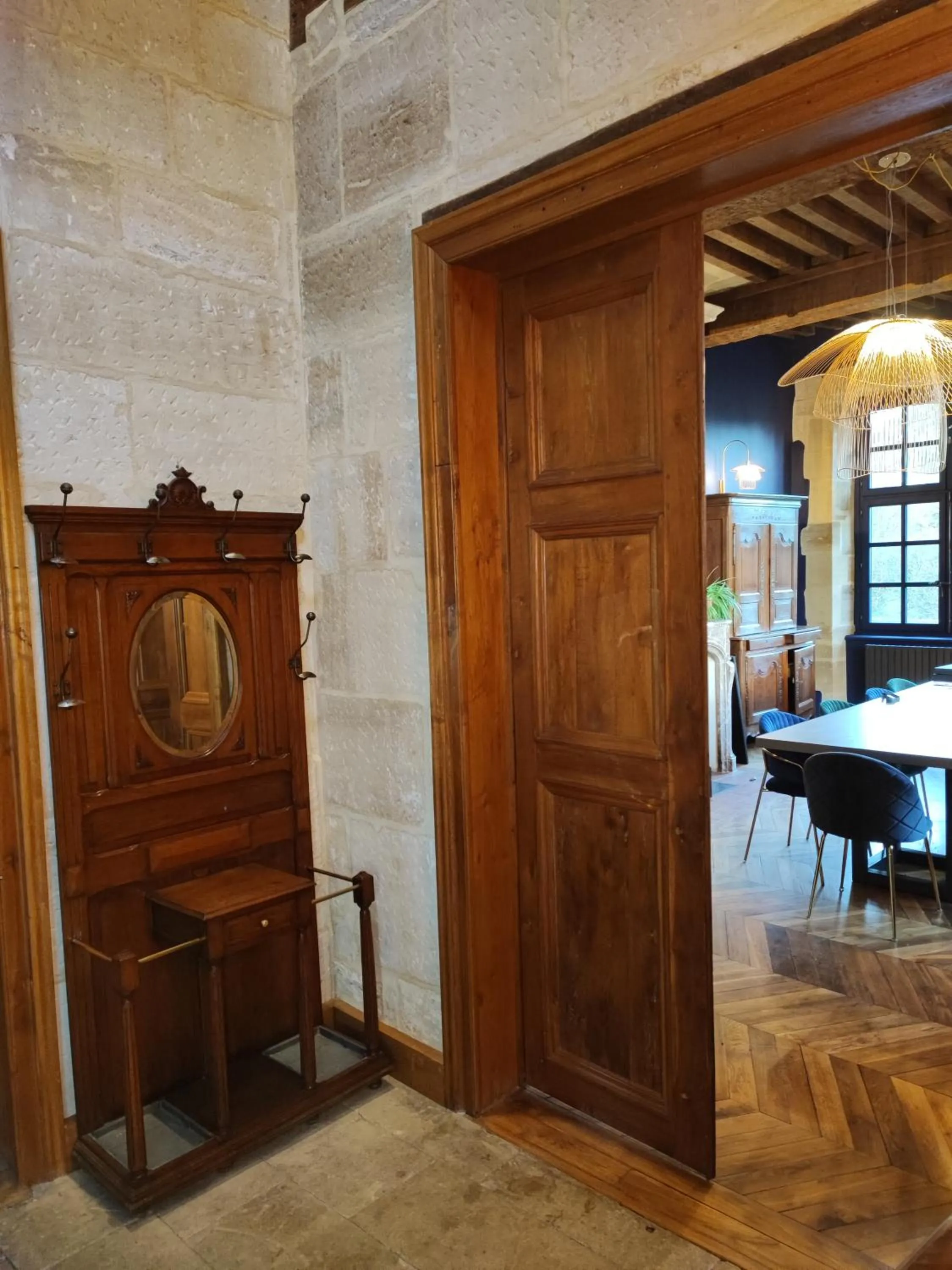 Lobby or reception in La Maison Forte