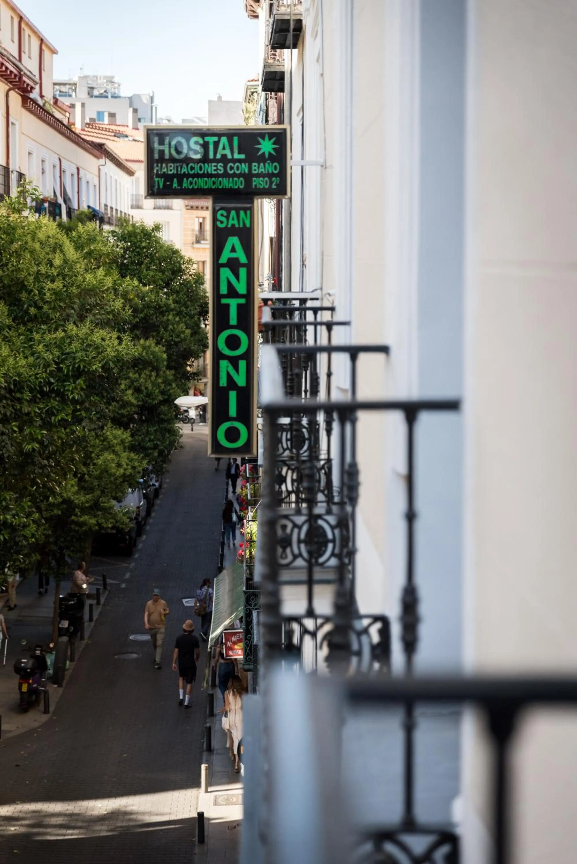 Balcony/Terrace in Hostal San Antonio