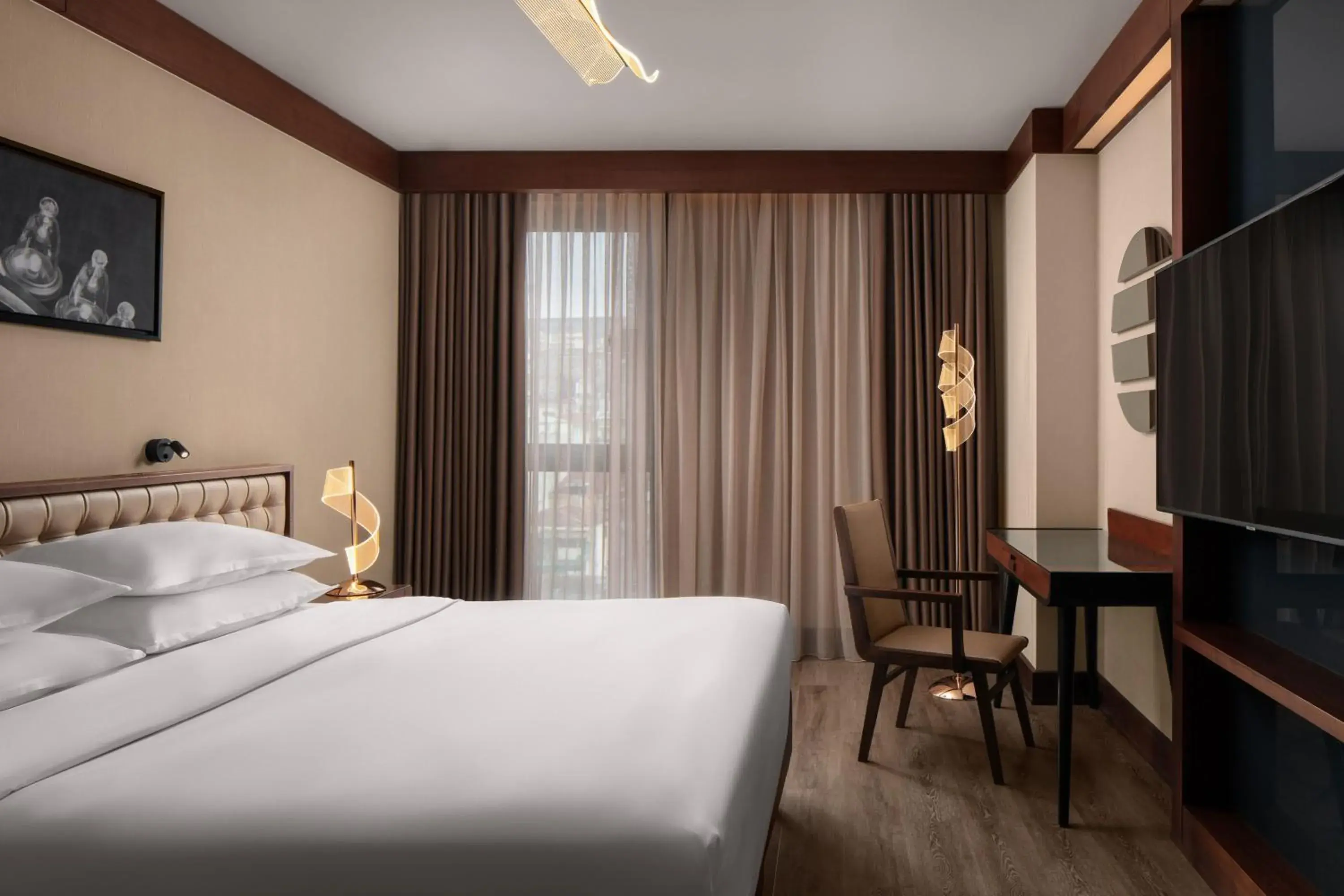 Deluxe King Room in Sheraton Istanbul City Center Deluxe King Room in Sheraton Istanbul City Center