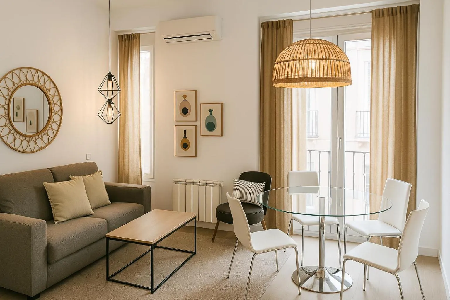 Living room in CH Six Rooms