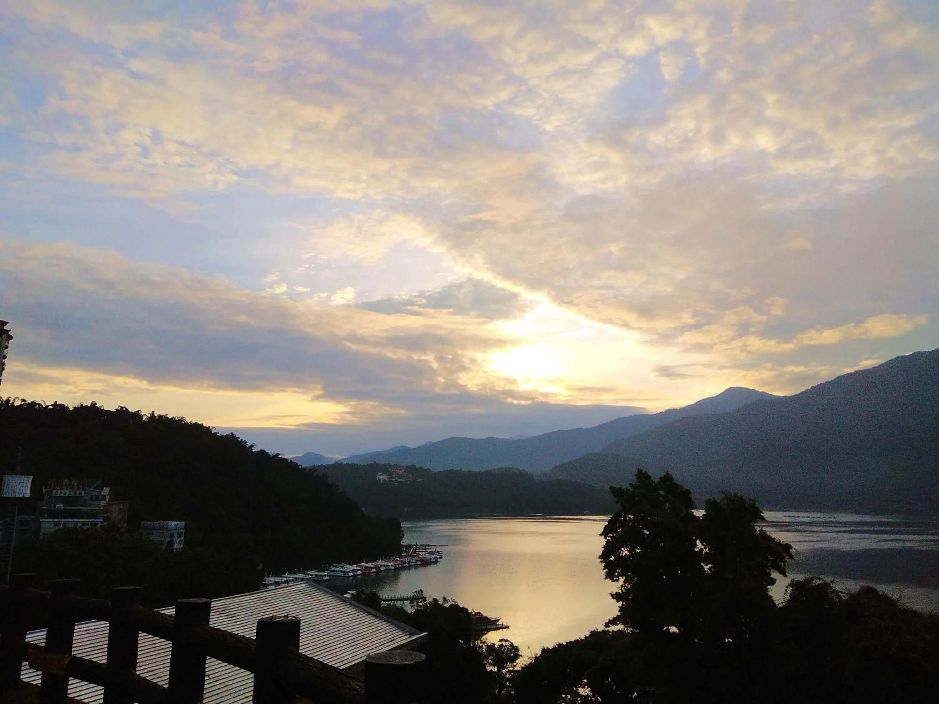 Natural landscape in Sun Moon Lake Crown Yu Hotel