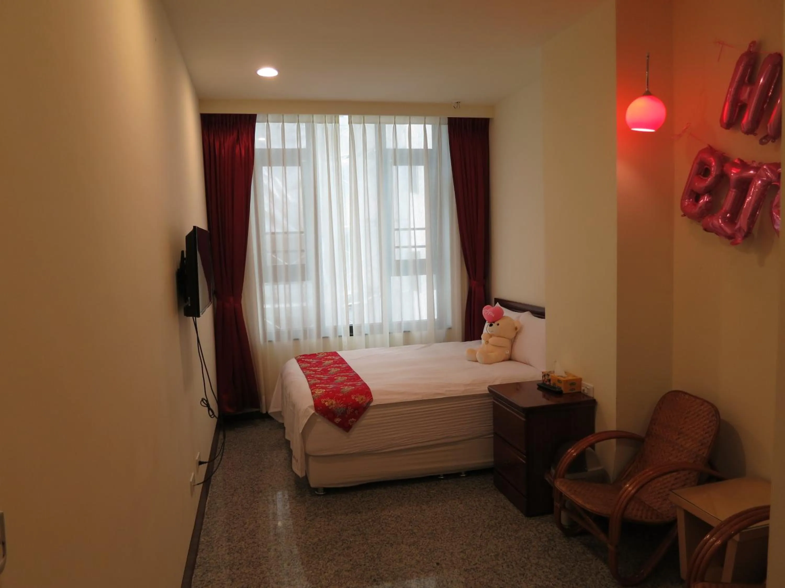 Bedroom, Bed in Sun Moon Lake Crown Yu Hotel