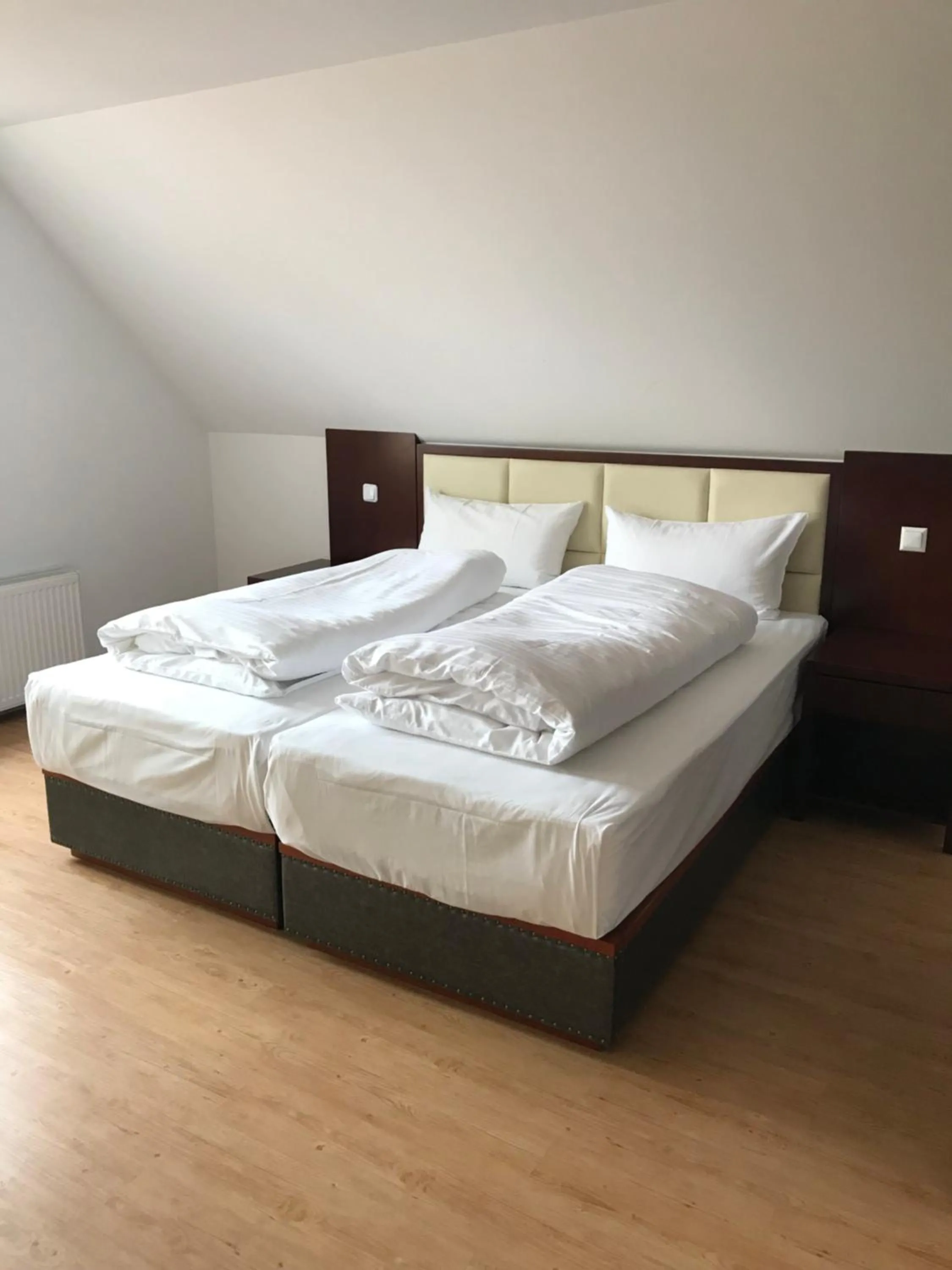 Bed in Hotel Melissa