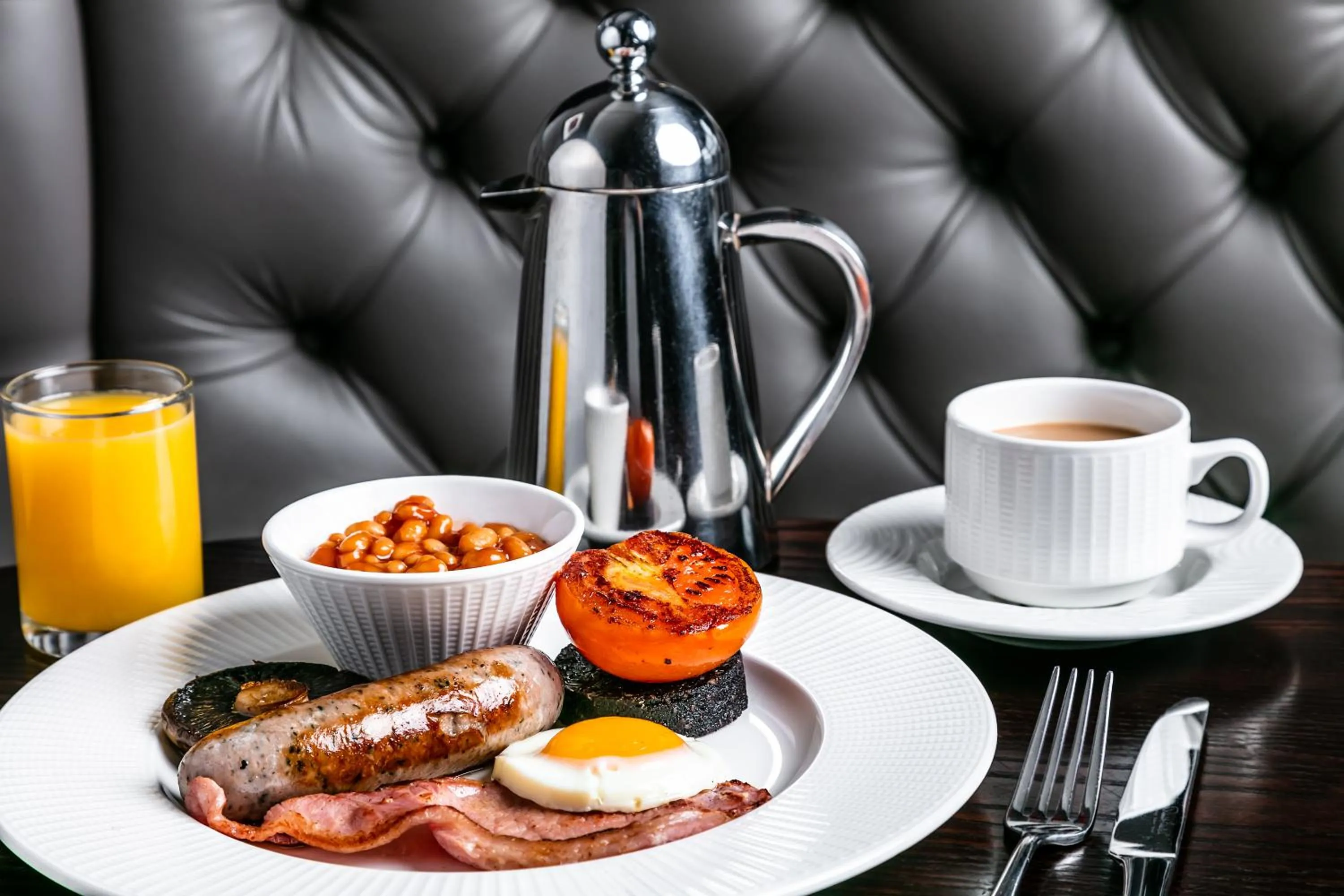 English/Irish breakfast in Windermere Hillthwaite Hotel