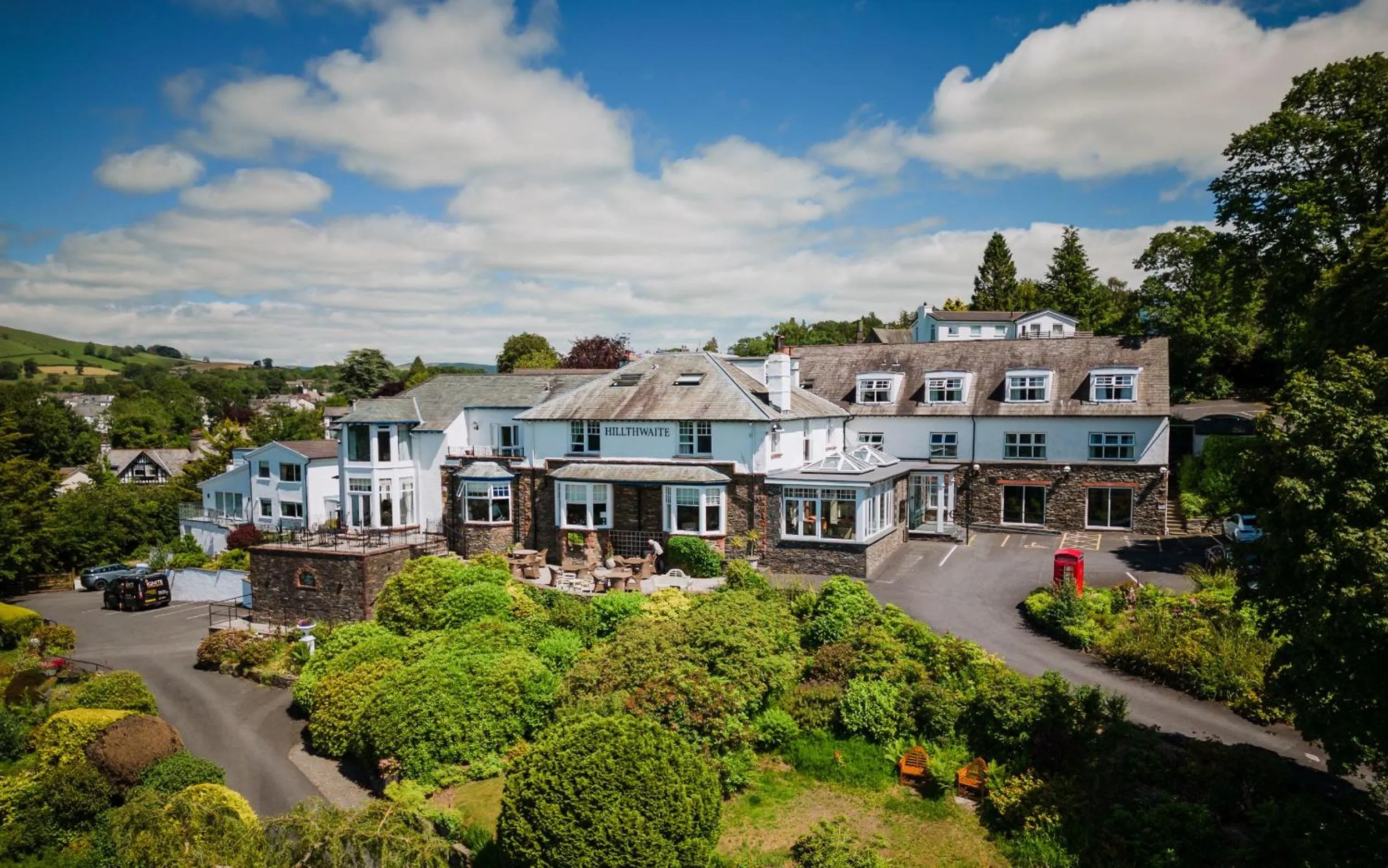 Property building in Windermere Hillthwaite Hotel