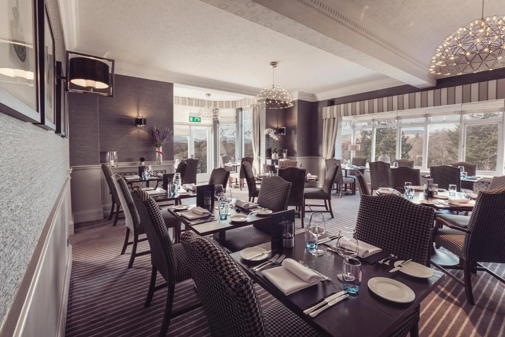 Dining area in Windermere Hillthwaite Hotel
