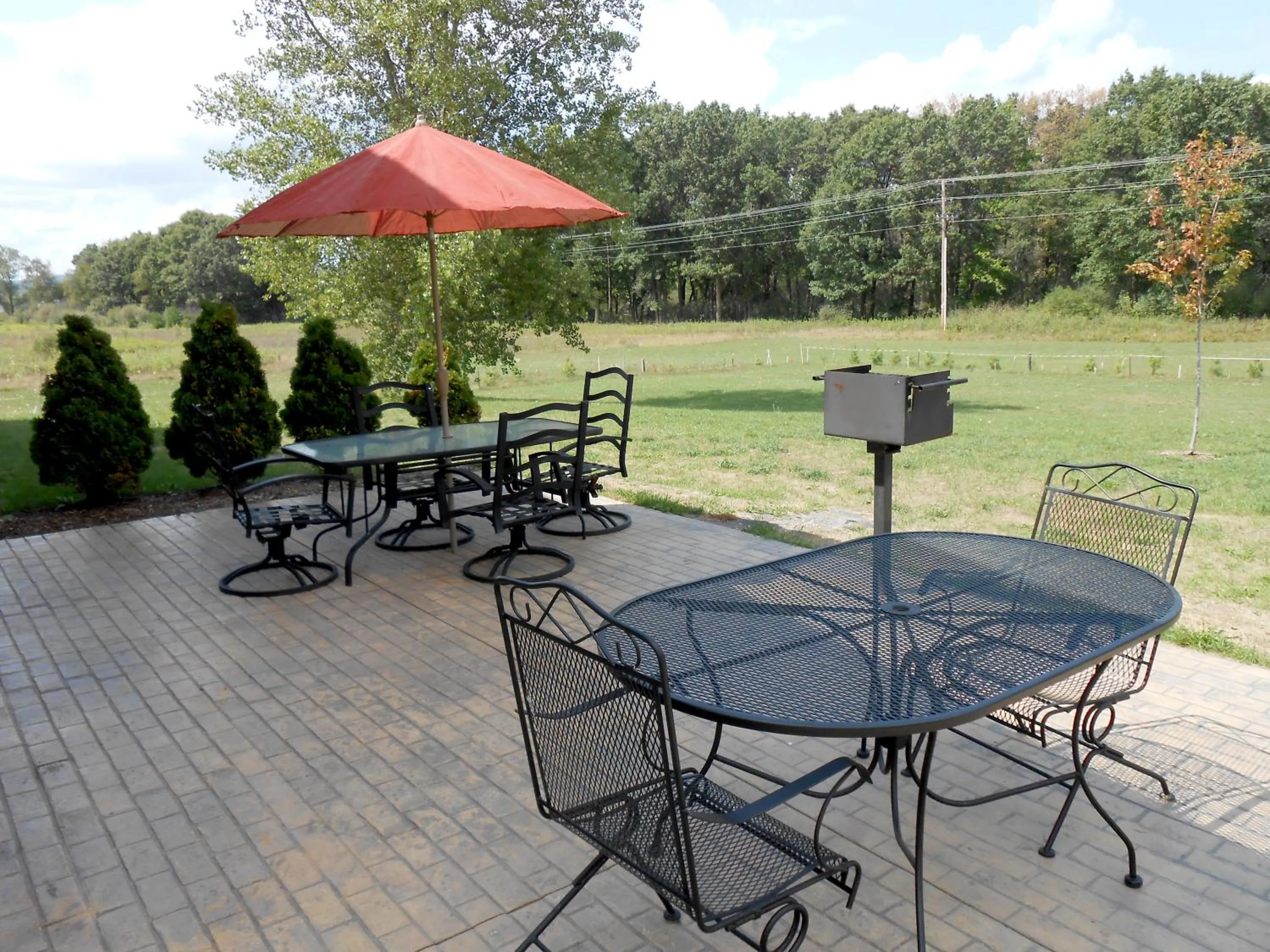 Patio in AmericInn by Wyndham Tomah