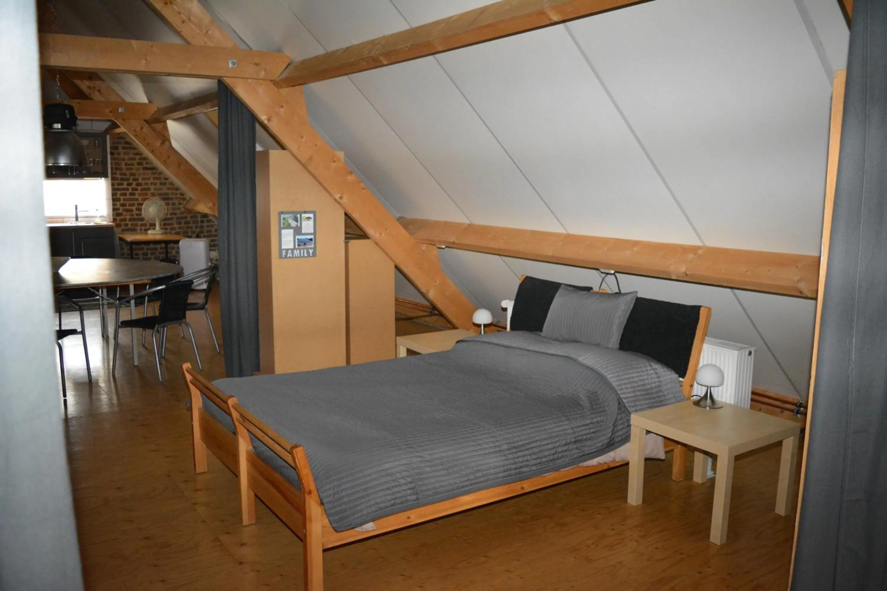Bedroom, Bed in Eichenthal Ferienhaus