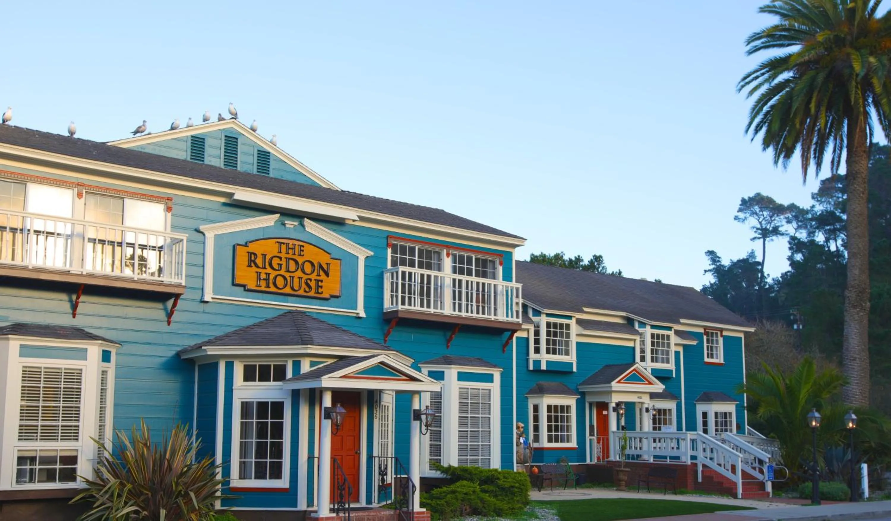 Property logo or sign in The Rigdon House