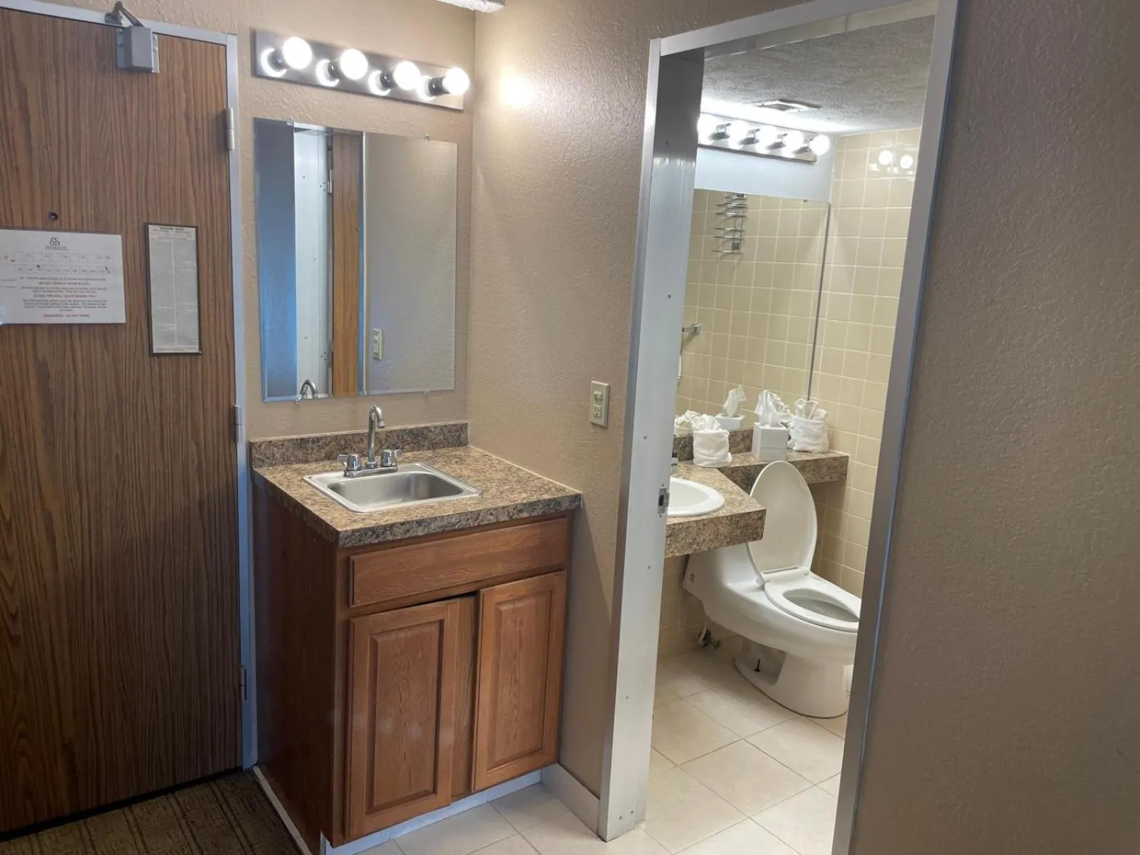 Bathroom in Eastlake Suites Hotel & Conference Center By OYO Urbana